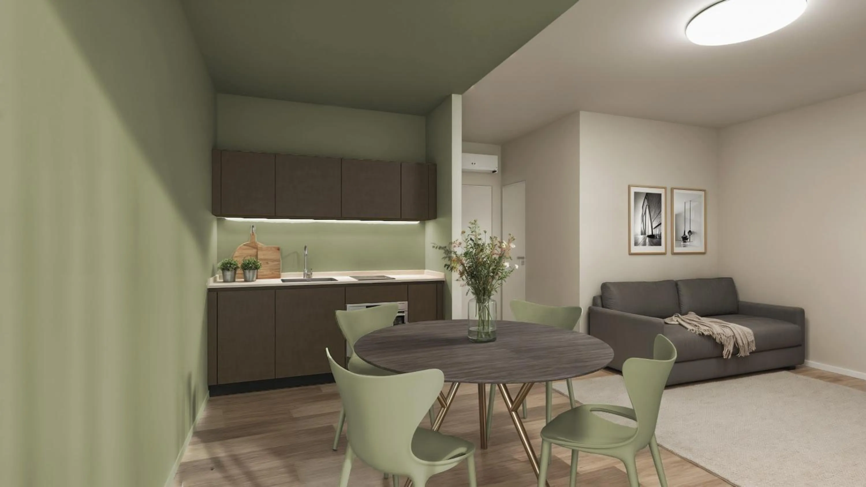 Living room in Appartamenti Pratone