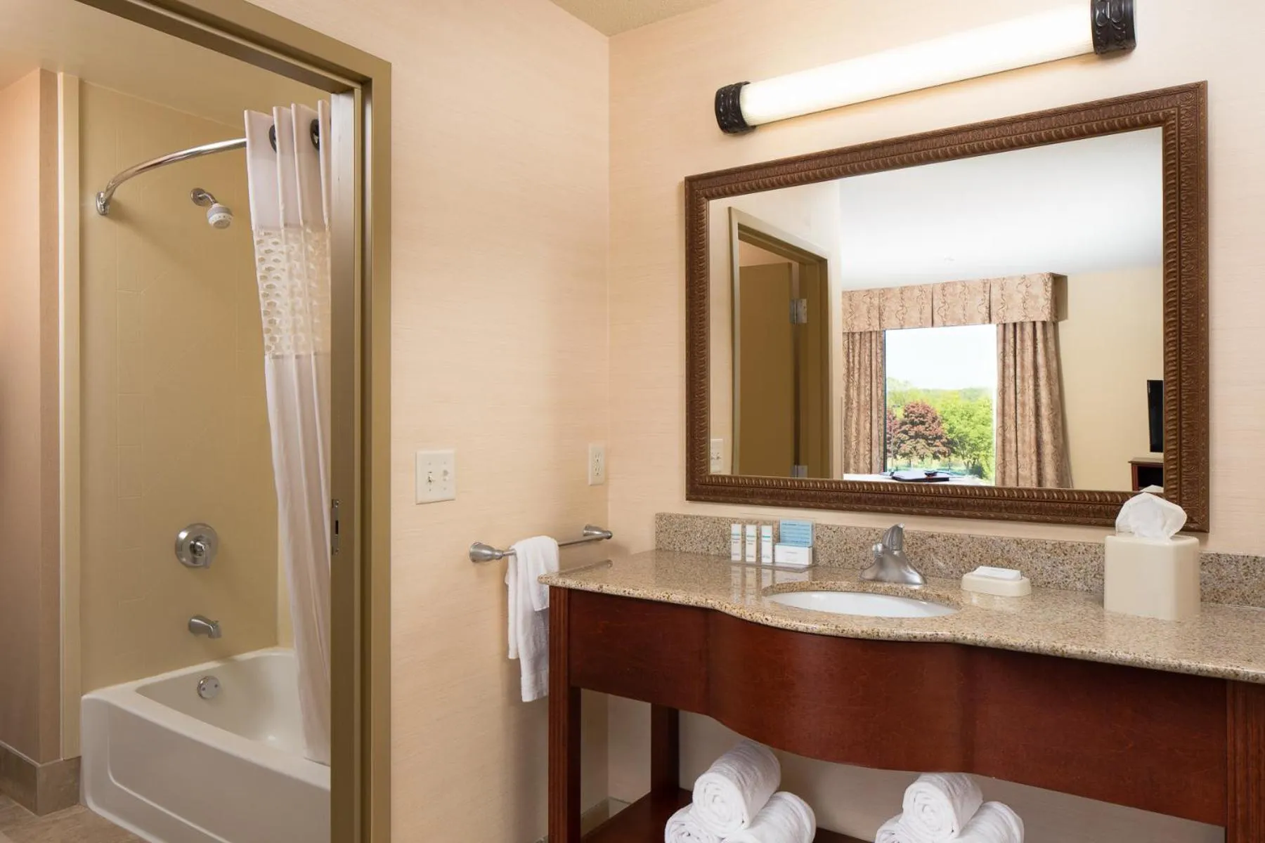 Bathroom in Hampton Inn & Suites West Bend