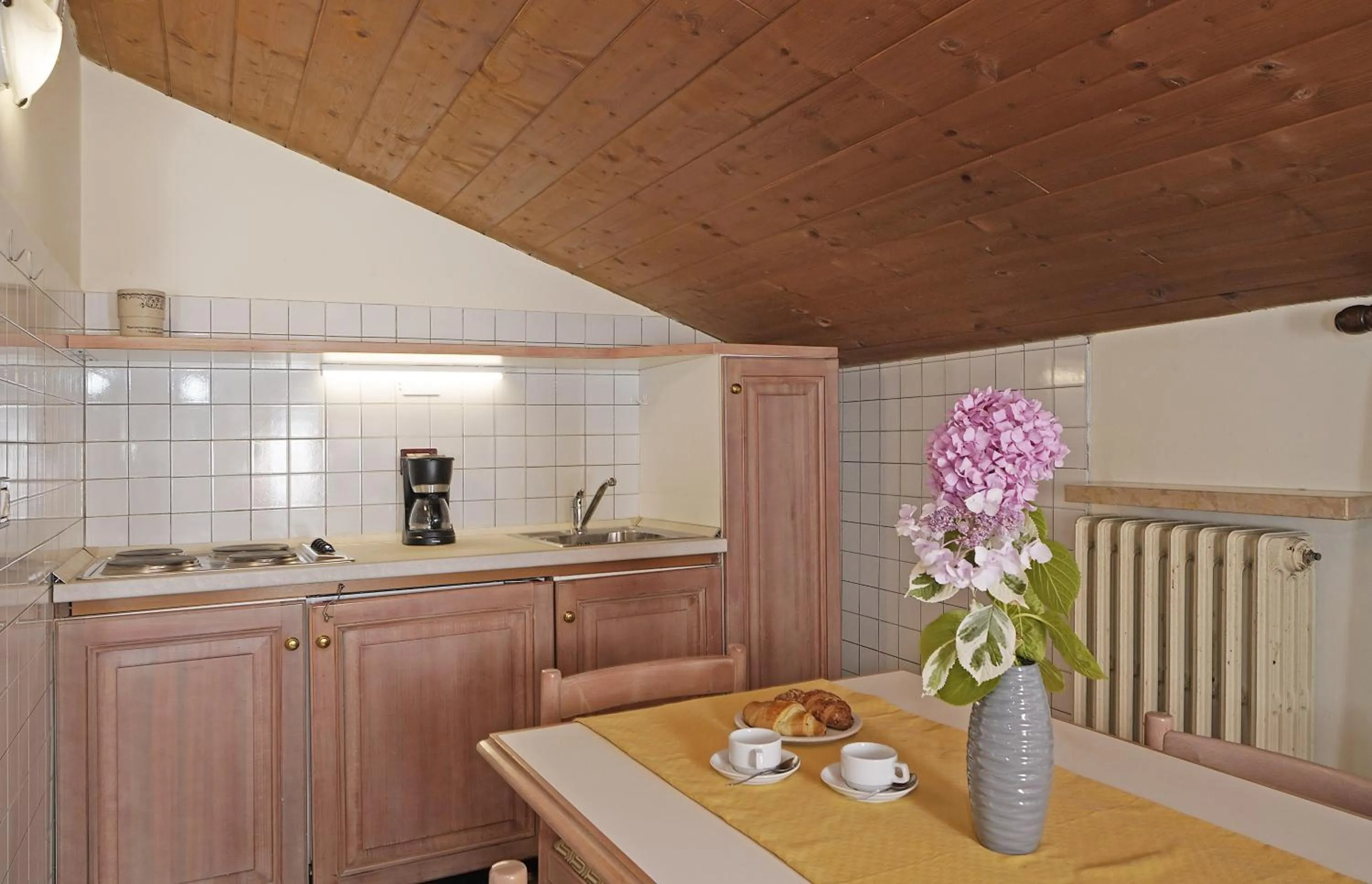 Kitchen or kitchenette in Residence La Filanda