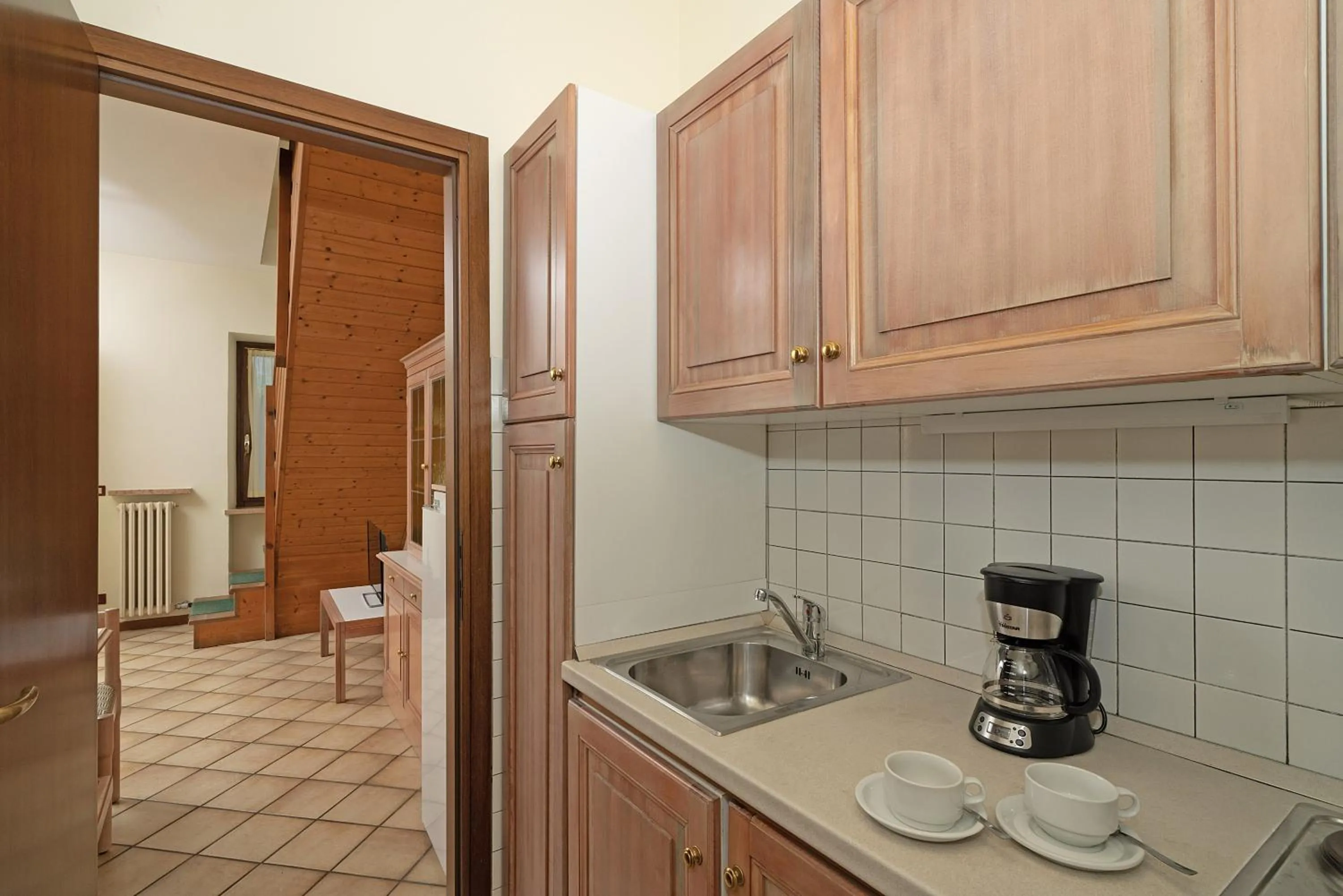 Kitchen or kitchenette in Residence La Filanda
