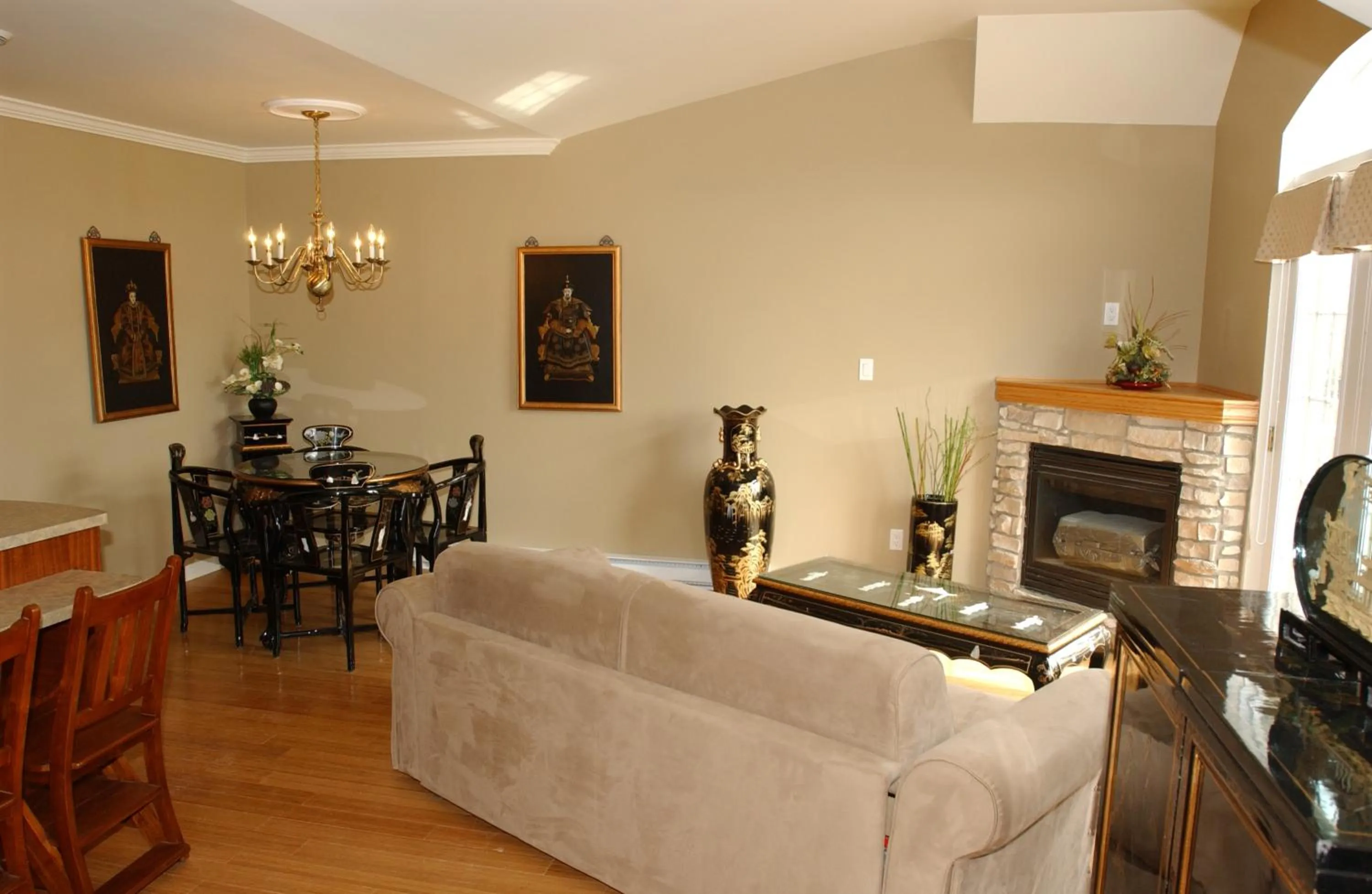 Living room in Hotel St-Sauveur