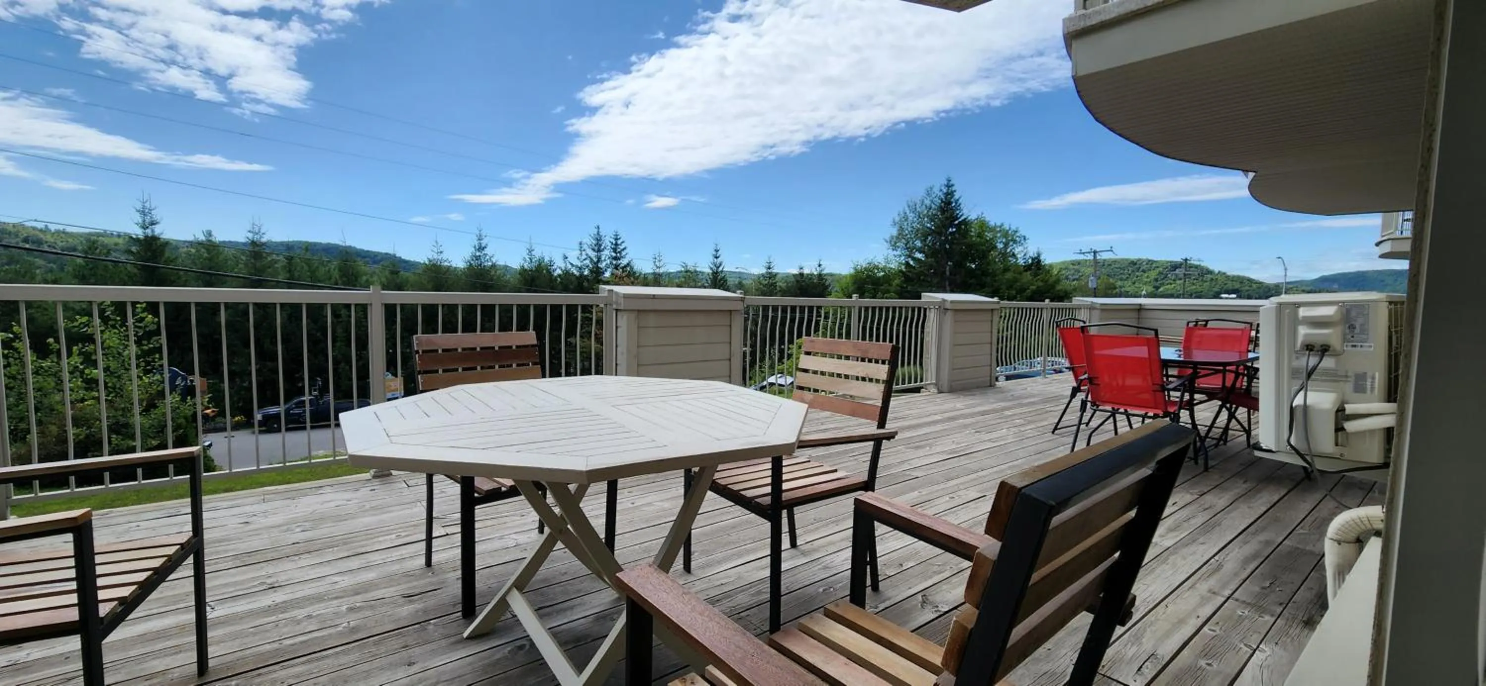 Balcony/Terrace in Hotel St-Sauveur