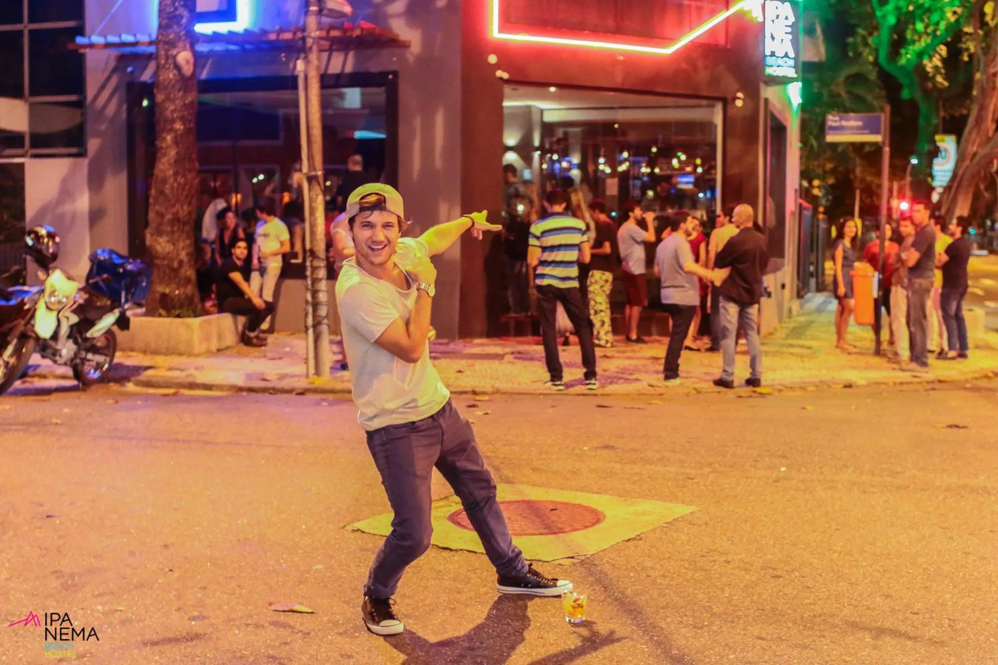 Facade/entrance in Ipanema Beach Hostel