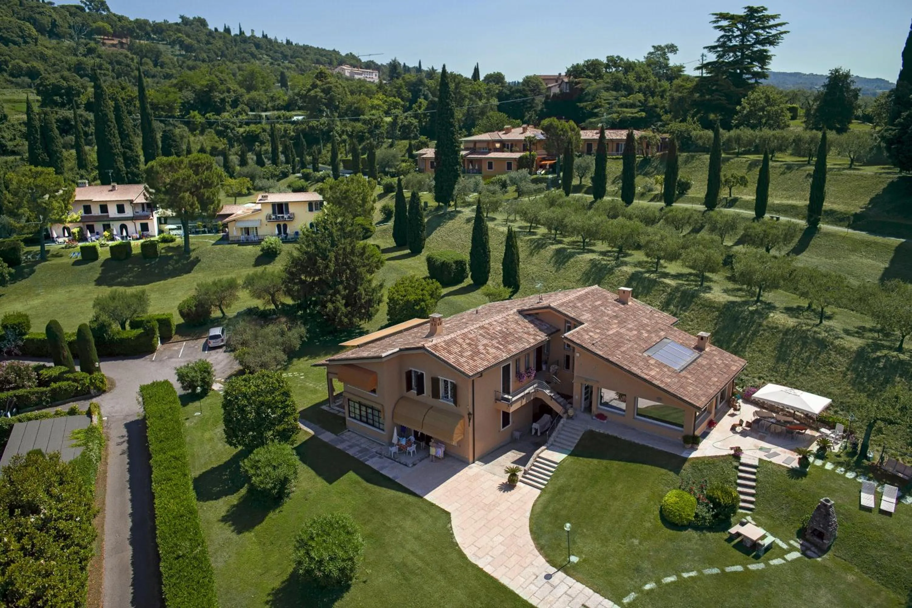 Bird's eye view in Residence Arca