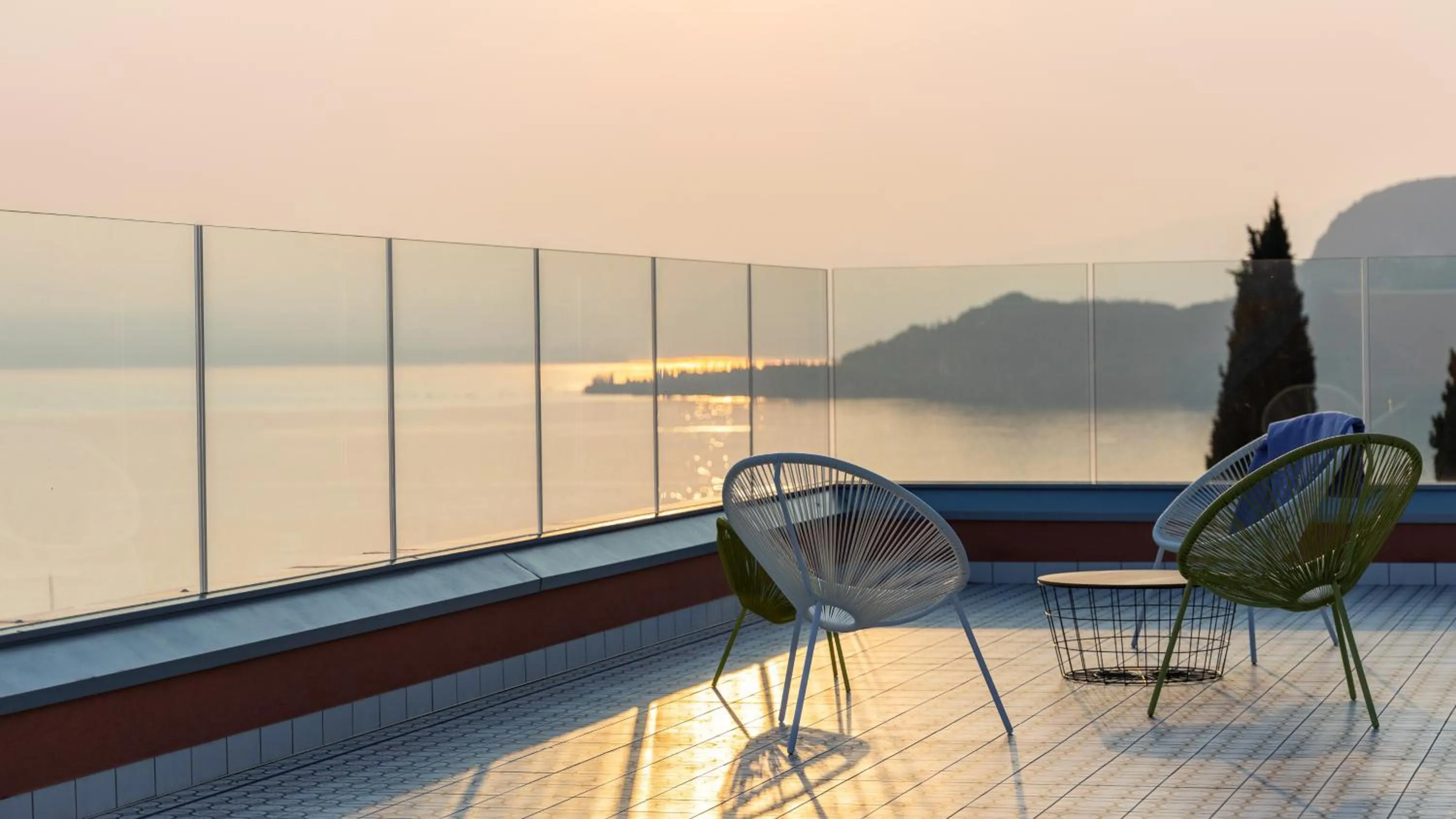 Lake view in Residence Arca