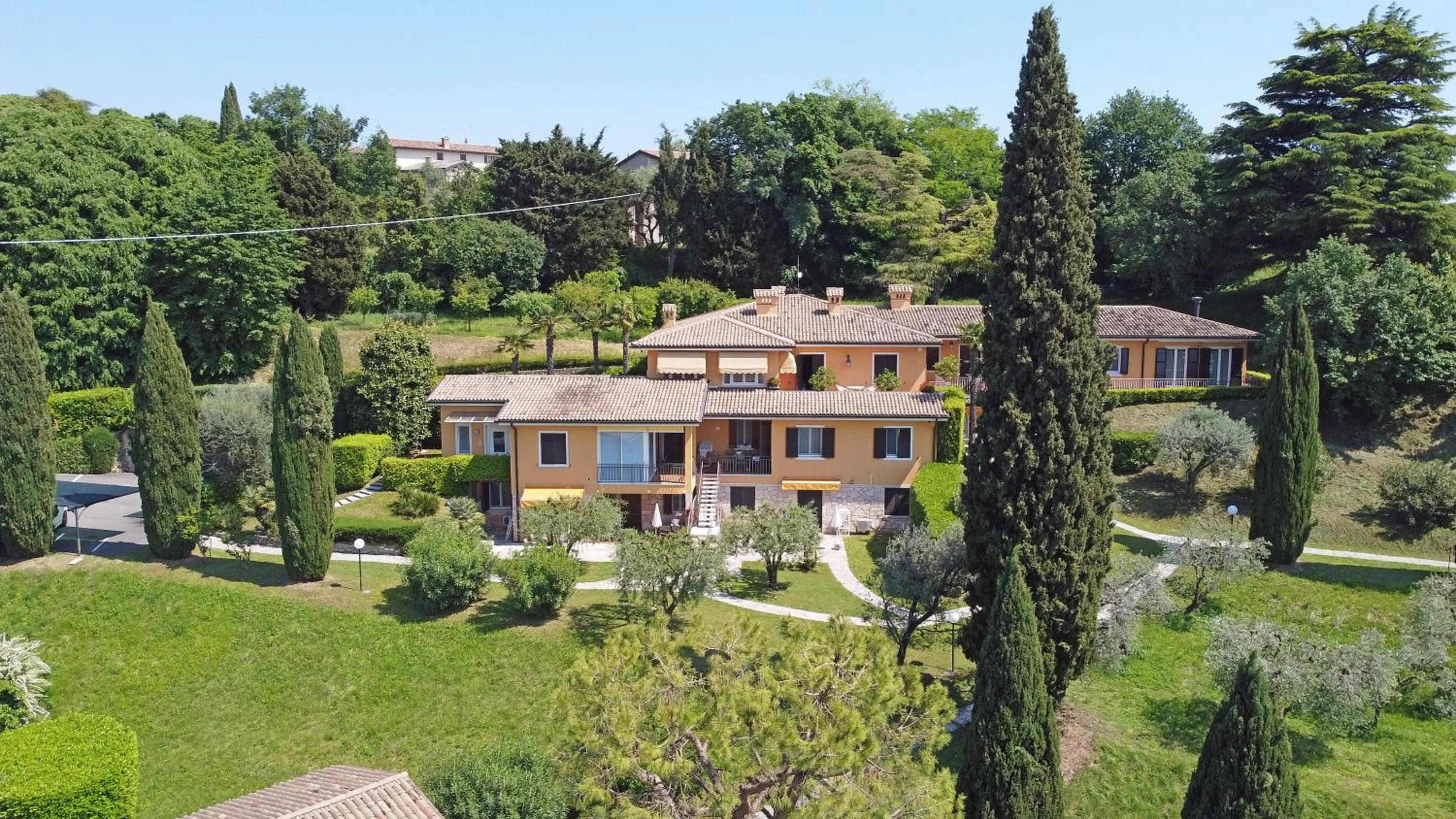 Bird's eye view in Residence Arca