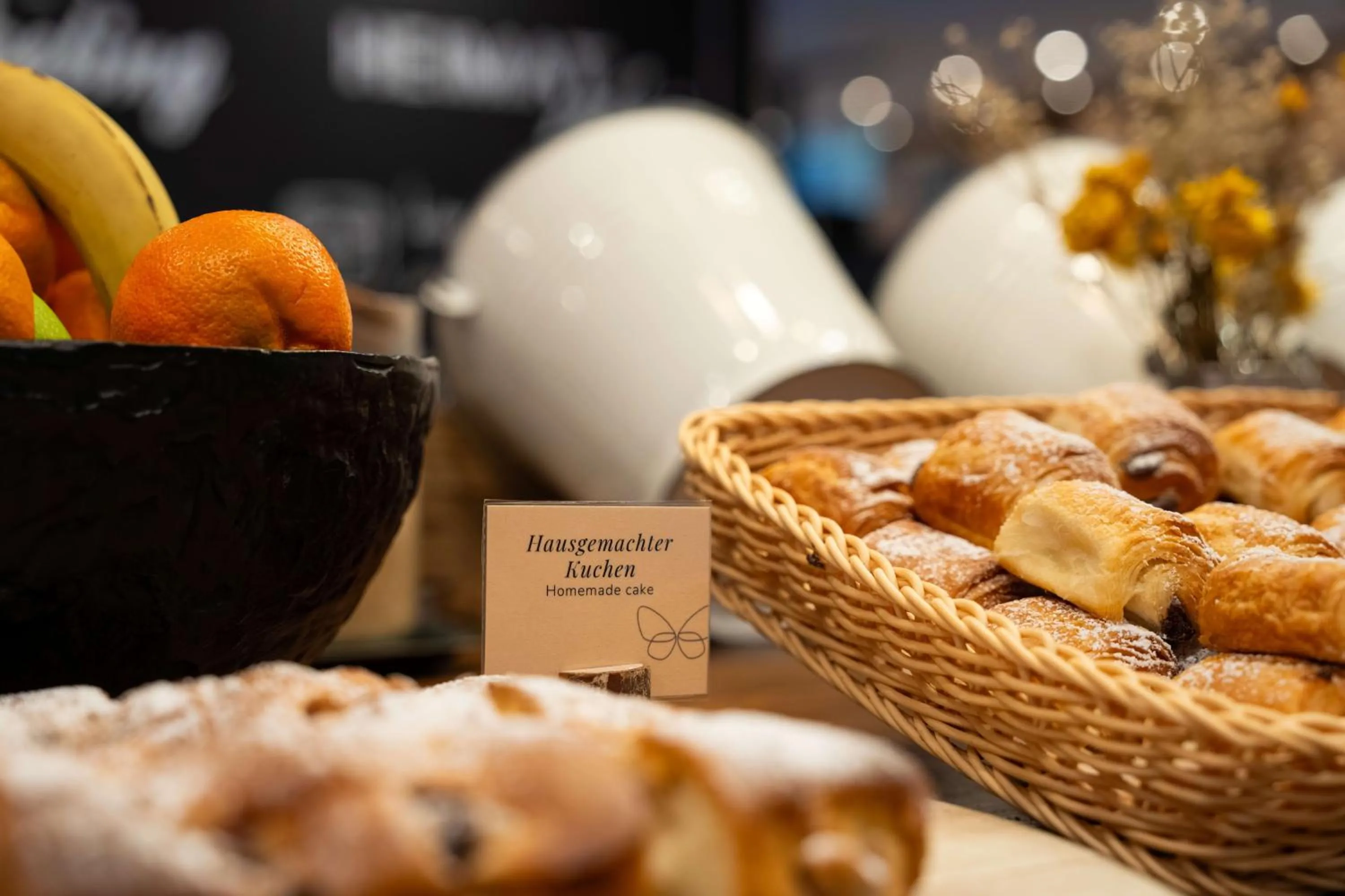 Buffet breakfast in Cocoon Hauptbahnhof