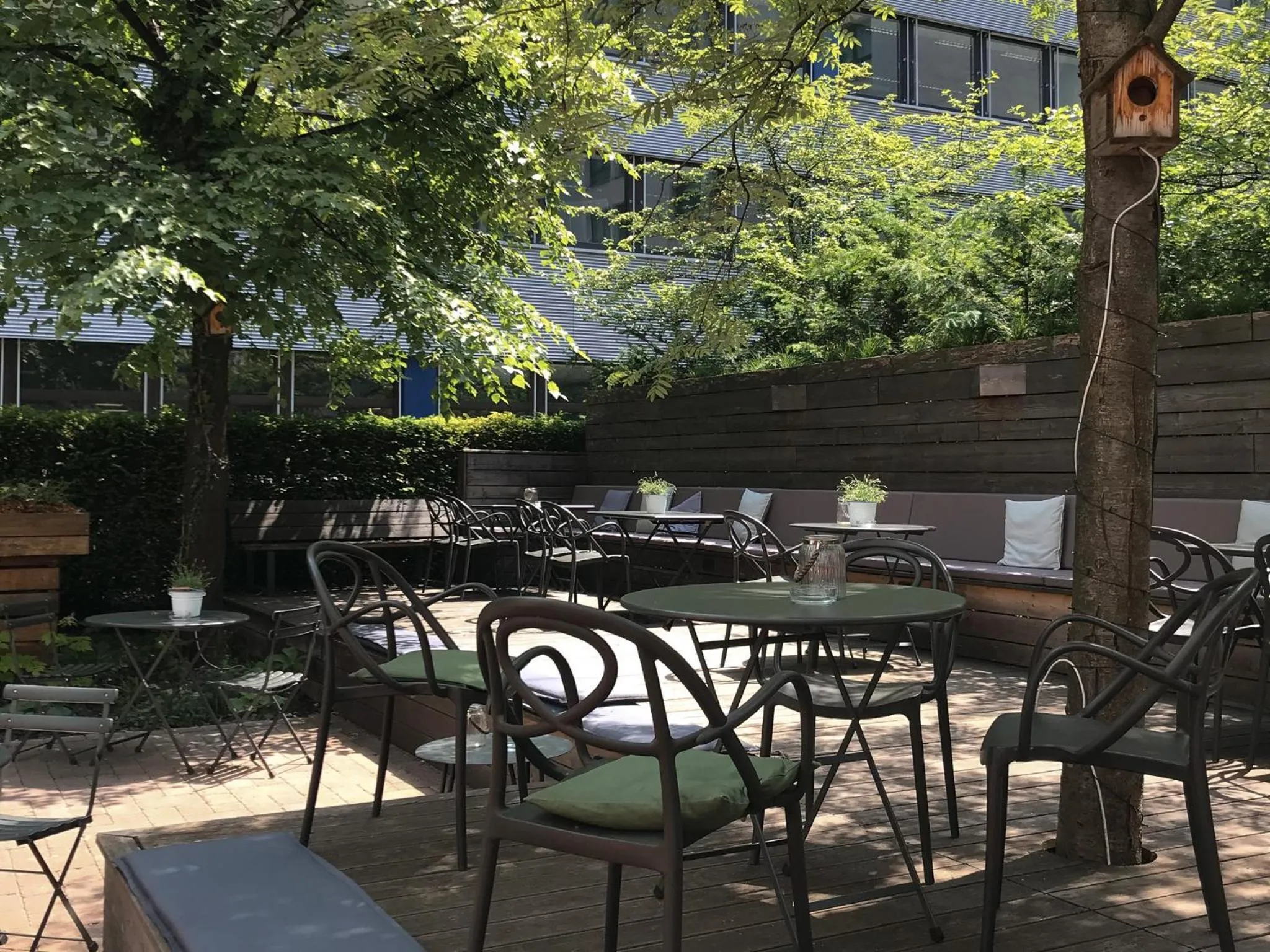 Patio in Cocoon Hauptbahnhof