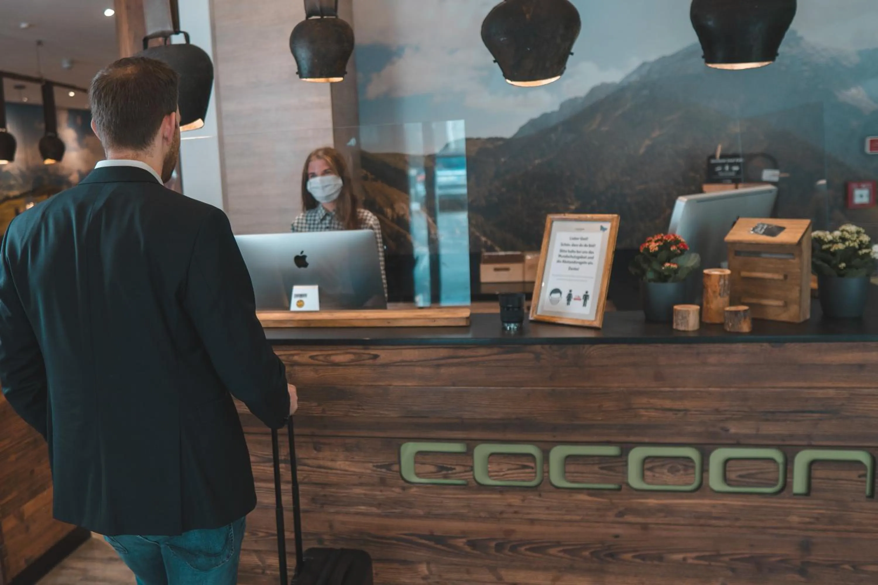 Lobby or reception in Cocoon Hauptbahnhof