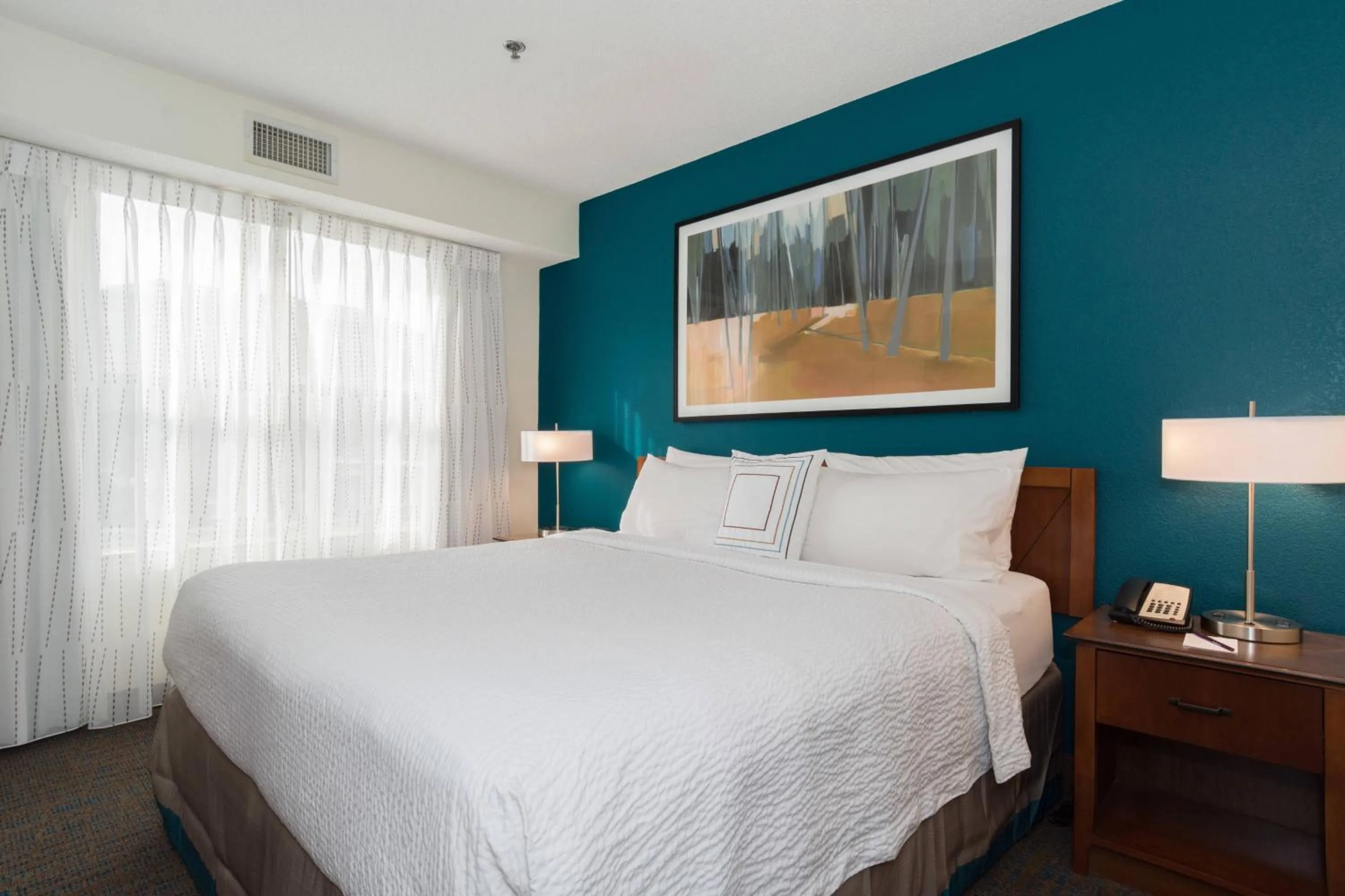 Bedroom, Bed in Residence Inn by Marriott Lake Norman