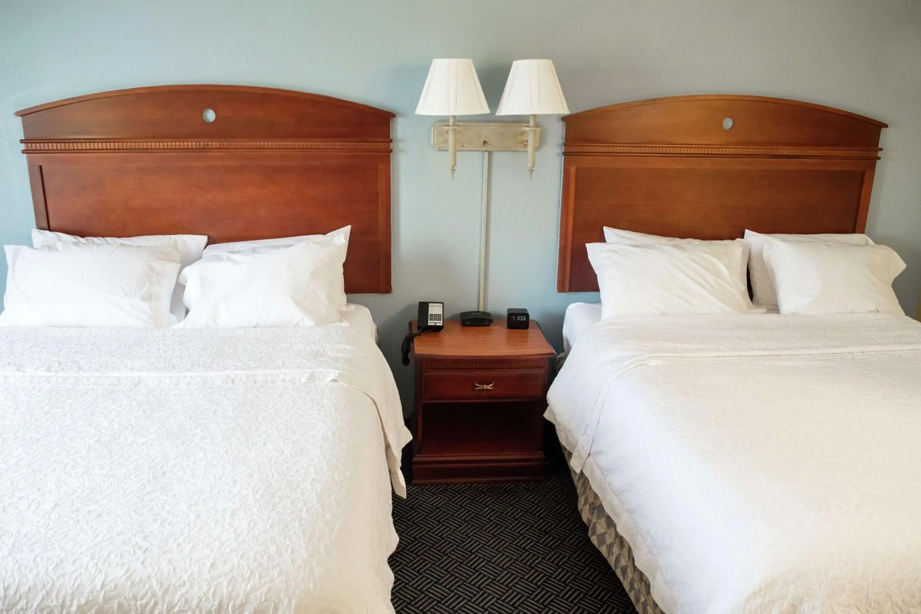 Queen Room with Two Queen Beds - Hearing Access/Non-Smoking in Hampton Inn Lebanon Queen Room with Two Queen Beds - Hearing Access/Non-Smoking in Hampton Inn Lebanon