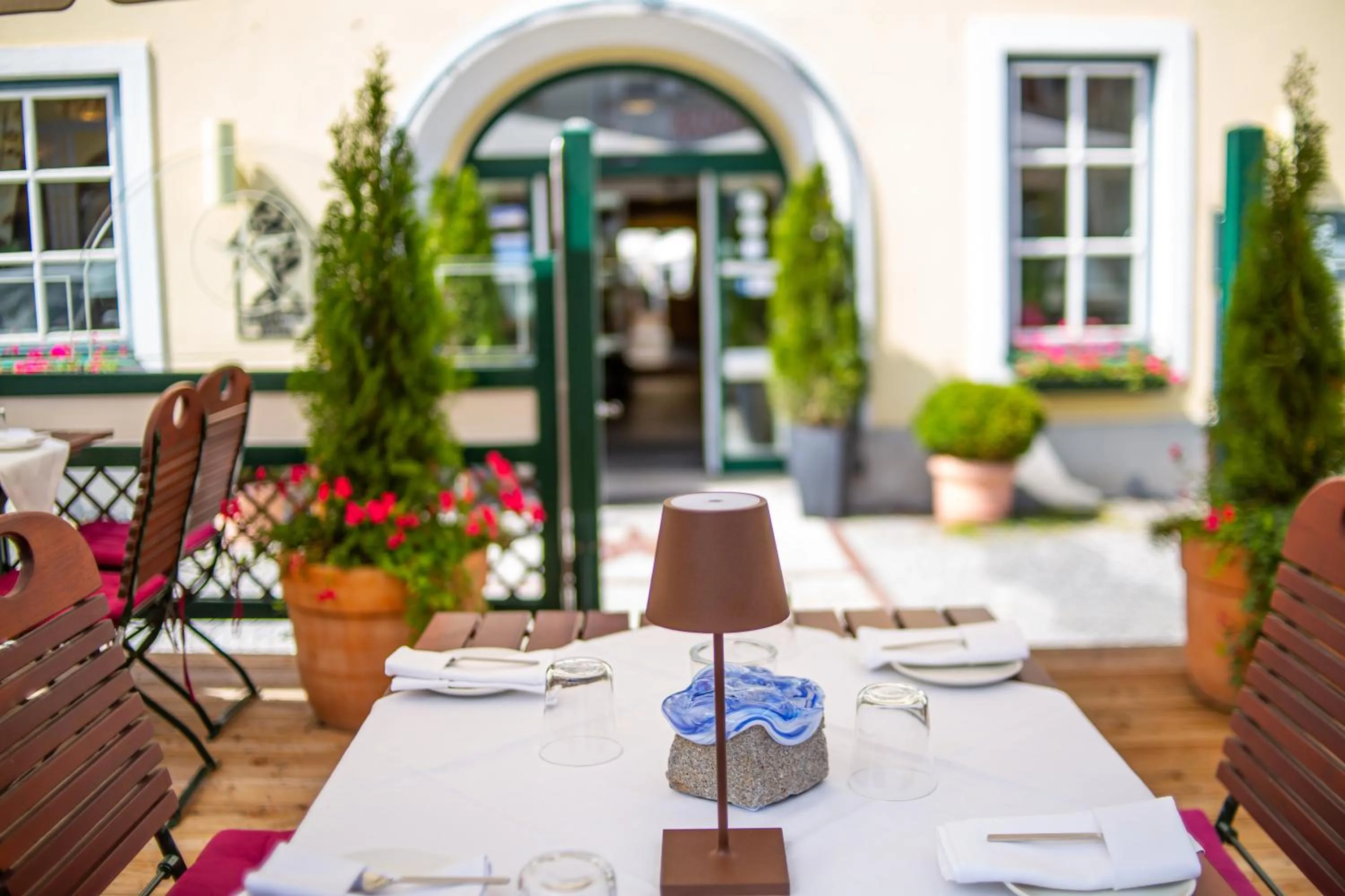 Garden in Hotel & Restaurant Stern