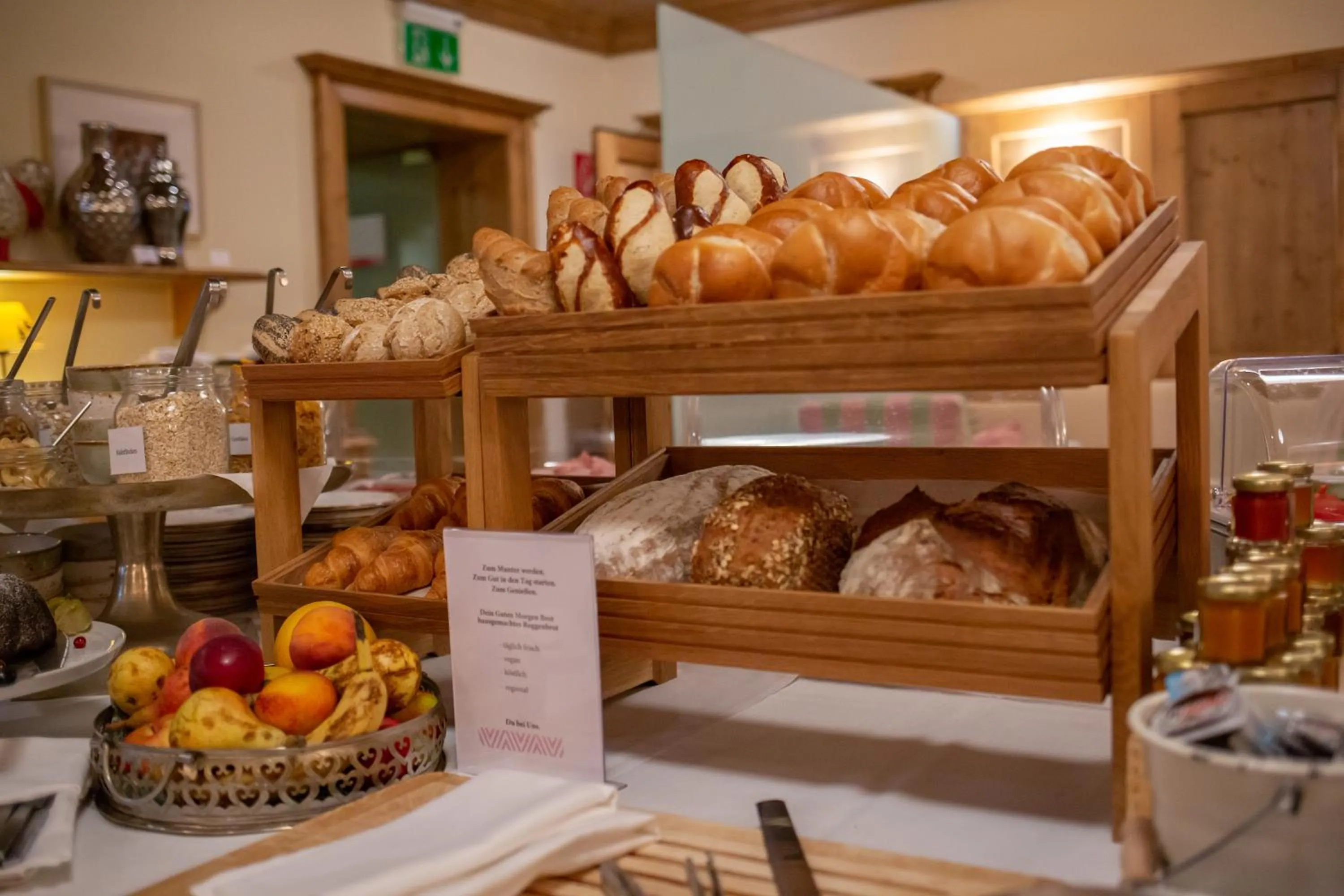 Breakfast in Hotel & Restaurant Stern