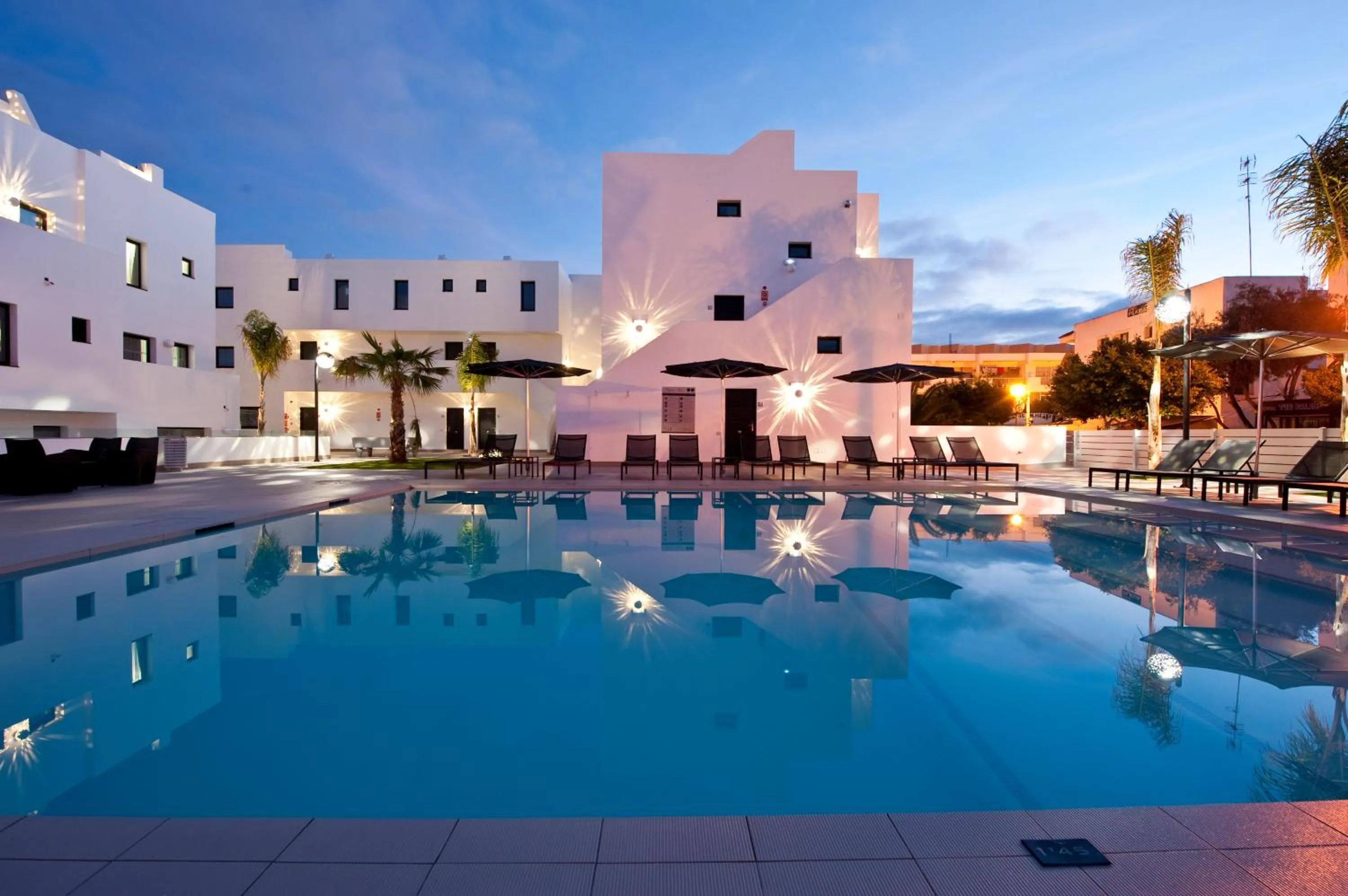 Swimming pool in Migjorn Ibiza Suites & Spa