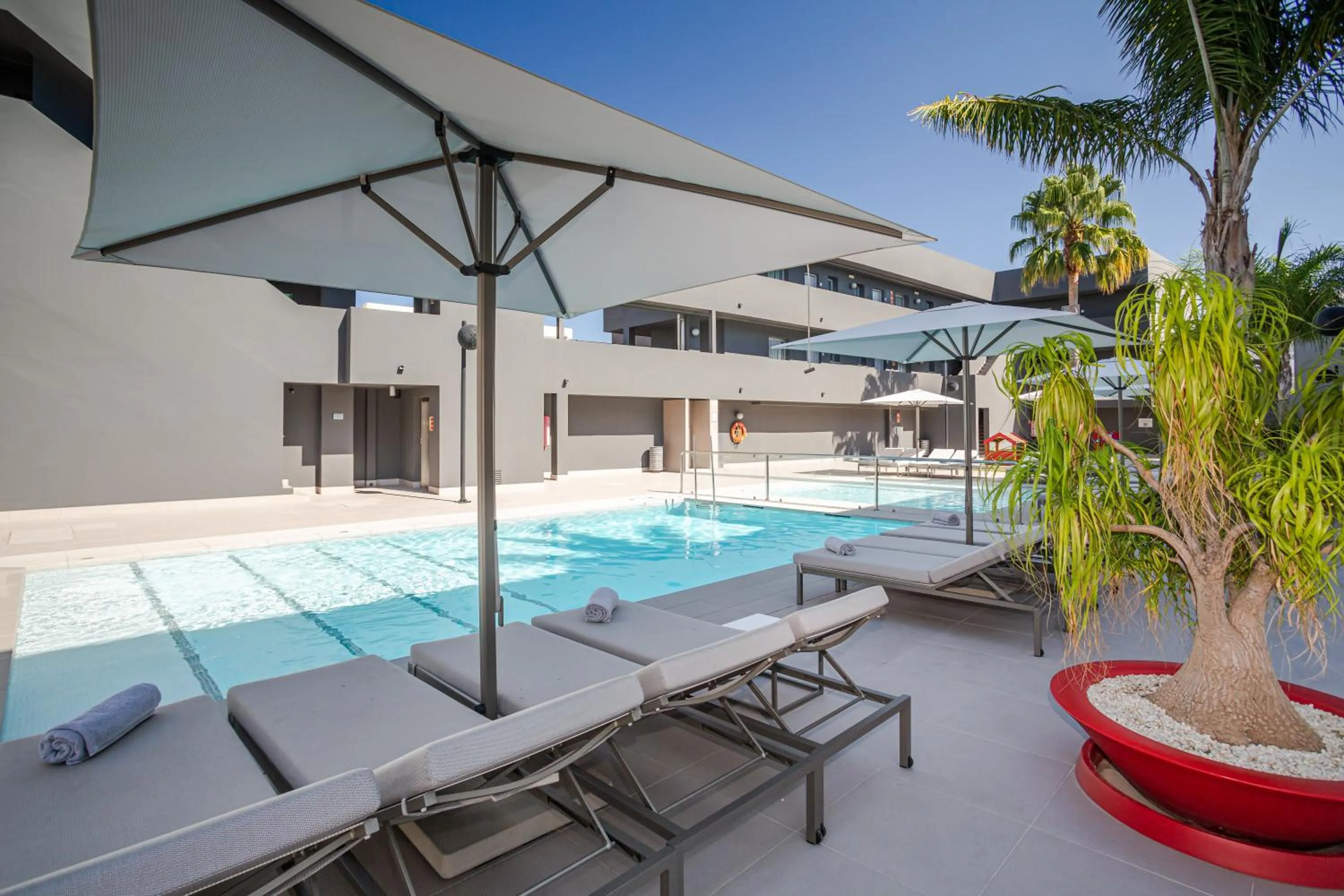 Swimming pool in Migjorn Ibiza Suites & Spa