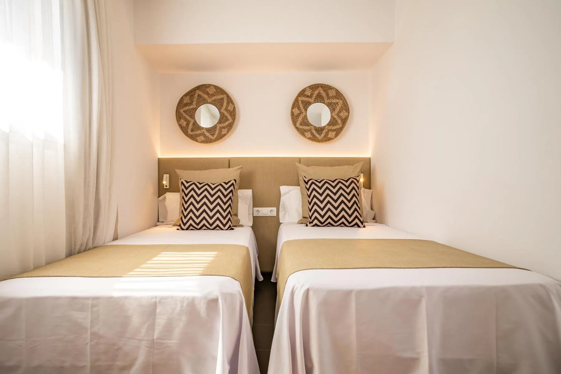 Bedroom, Bed in Migjorn Ibiza Suites & Spa