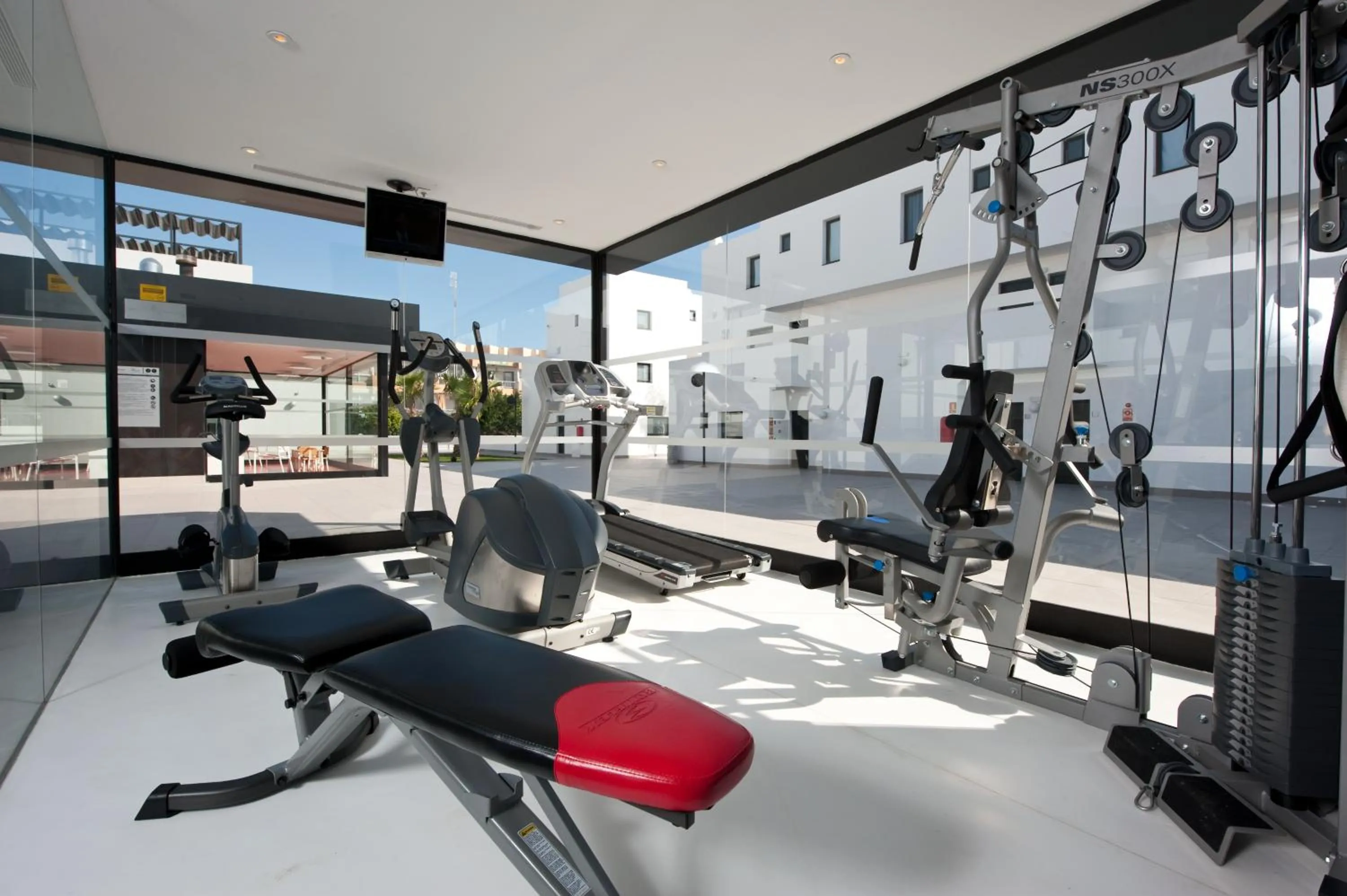 Fitness centre/facilities in Migjorn Ibiza Suites & Spa