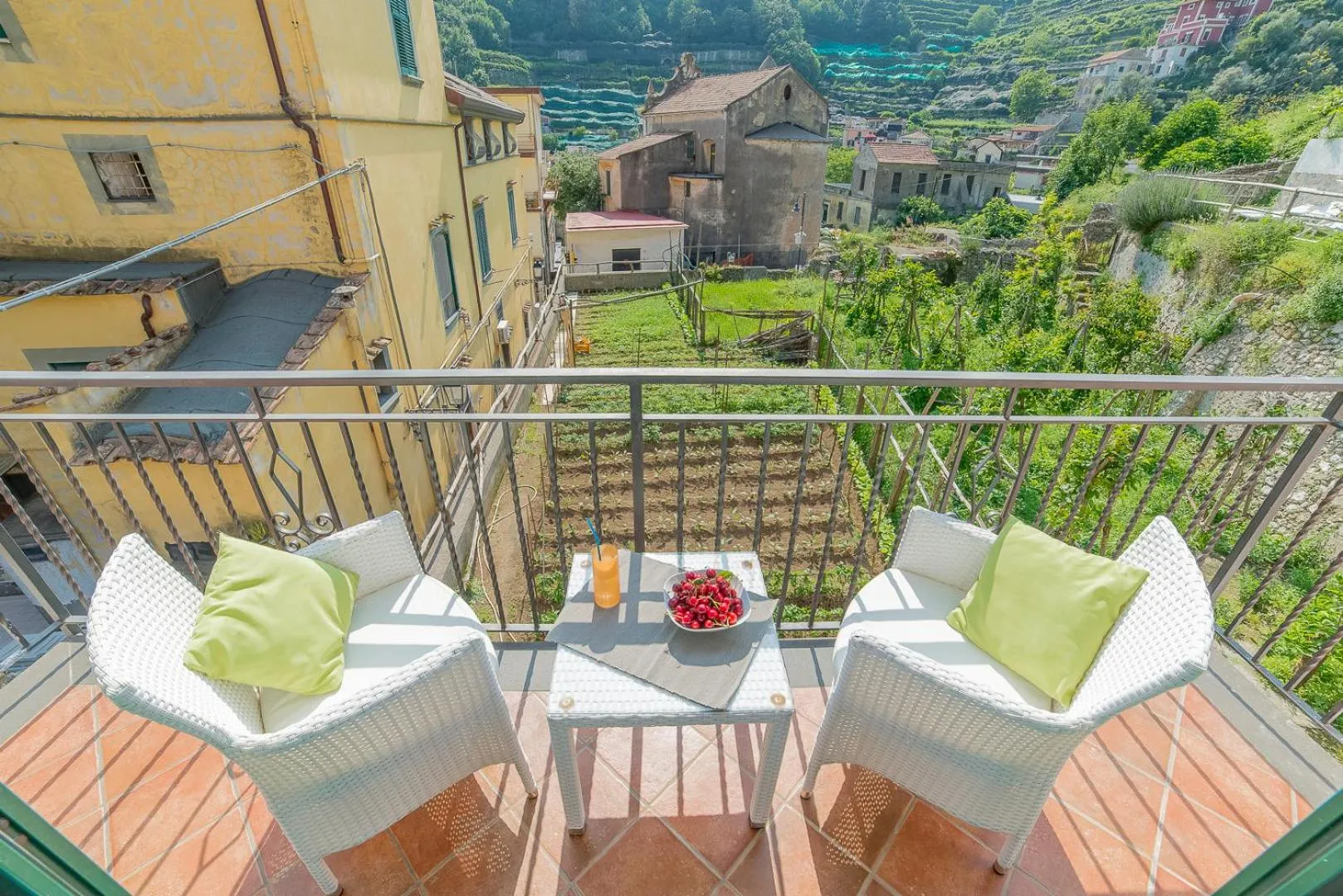Balcony/Terrace in Aquarius Maiori B&B