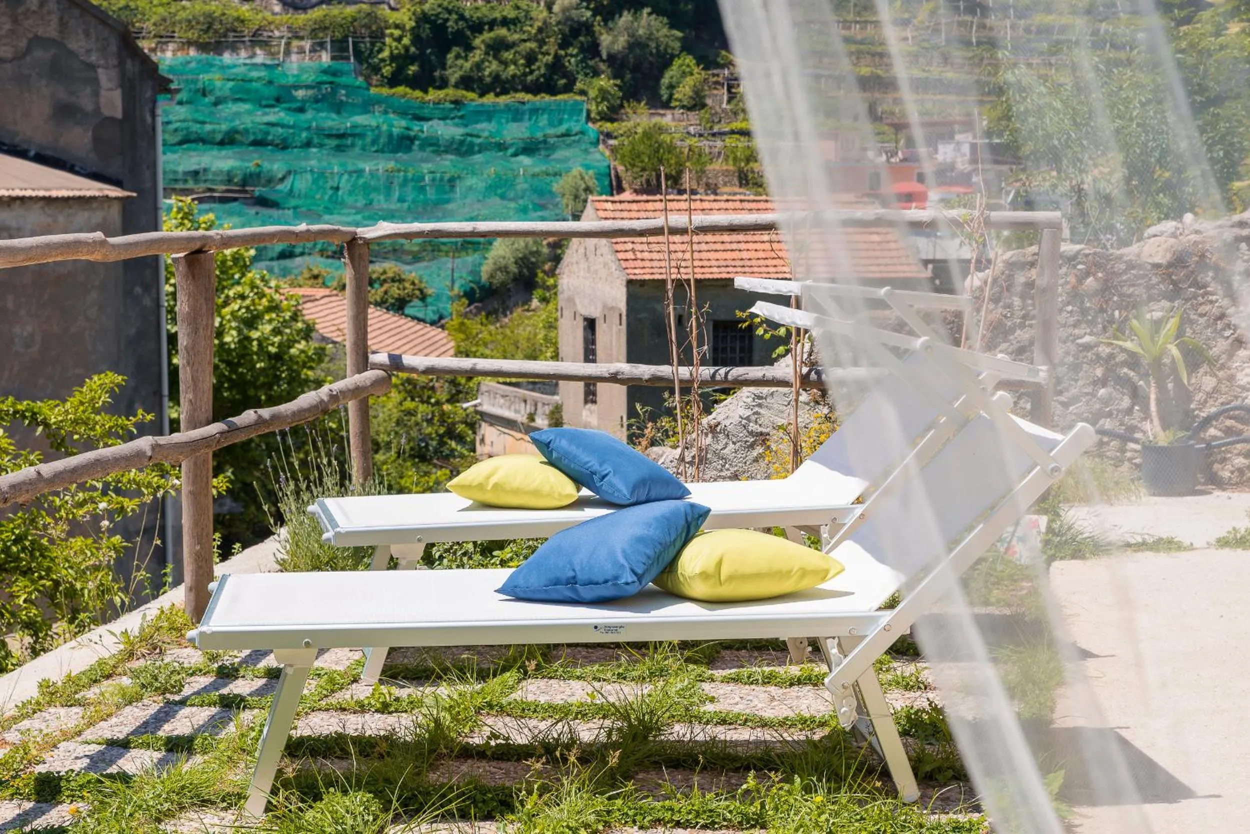 Patio in Aquarius Maiori B&B