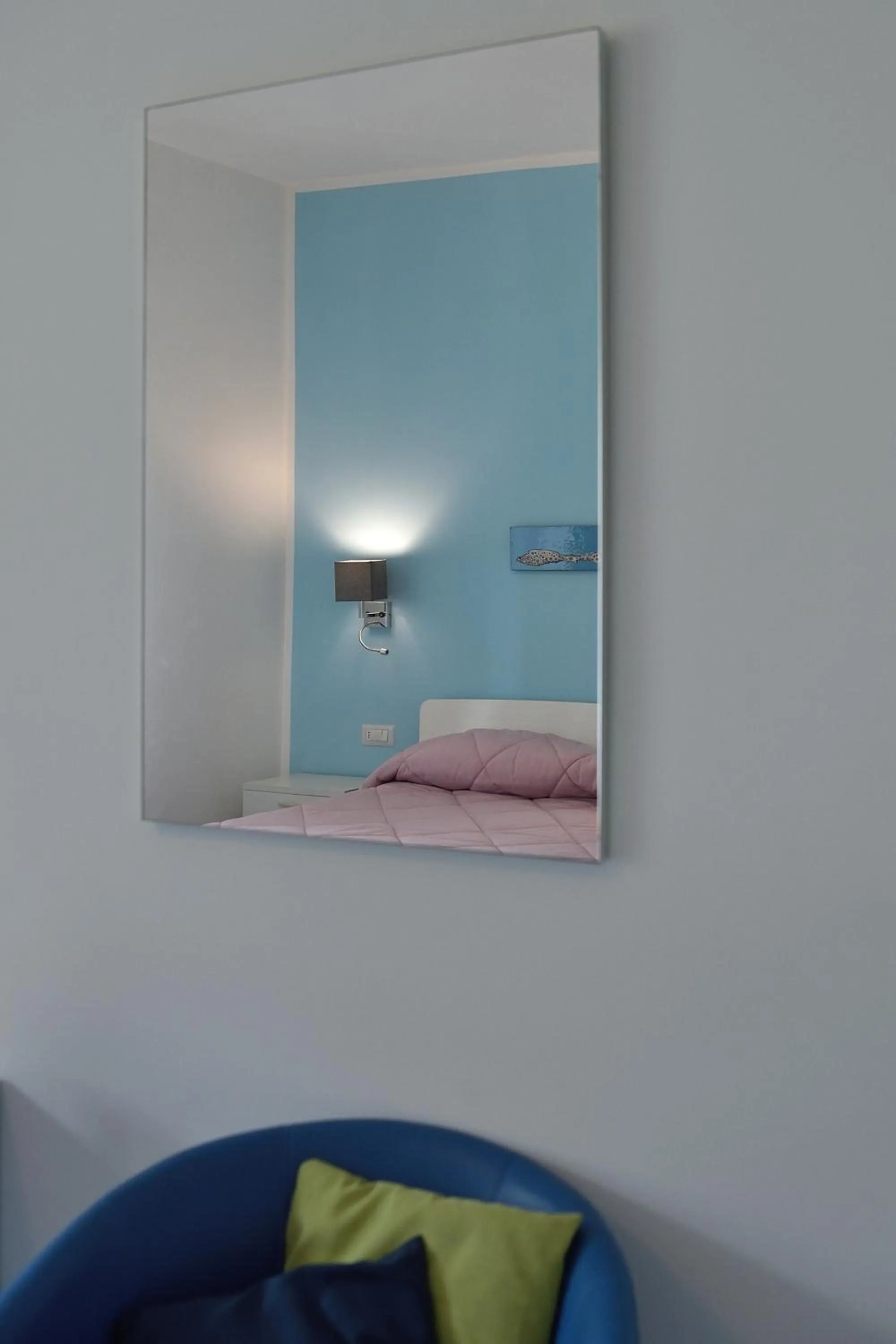 Decorative detail, Bed in Aquarius Maiori B&B