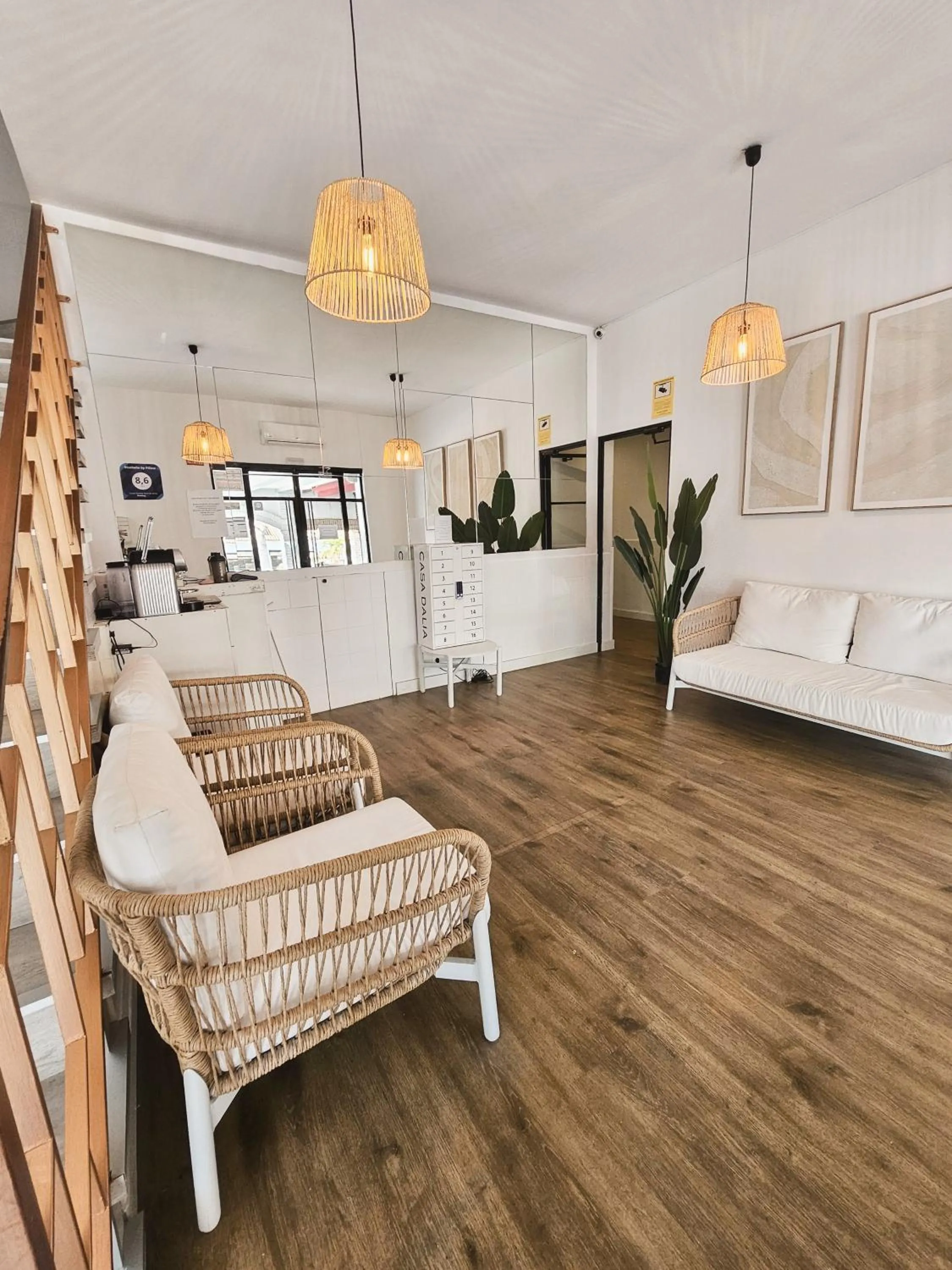 Lobby or reception, Bed in Hotel Casa Dalia