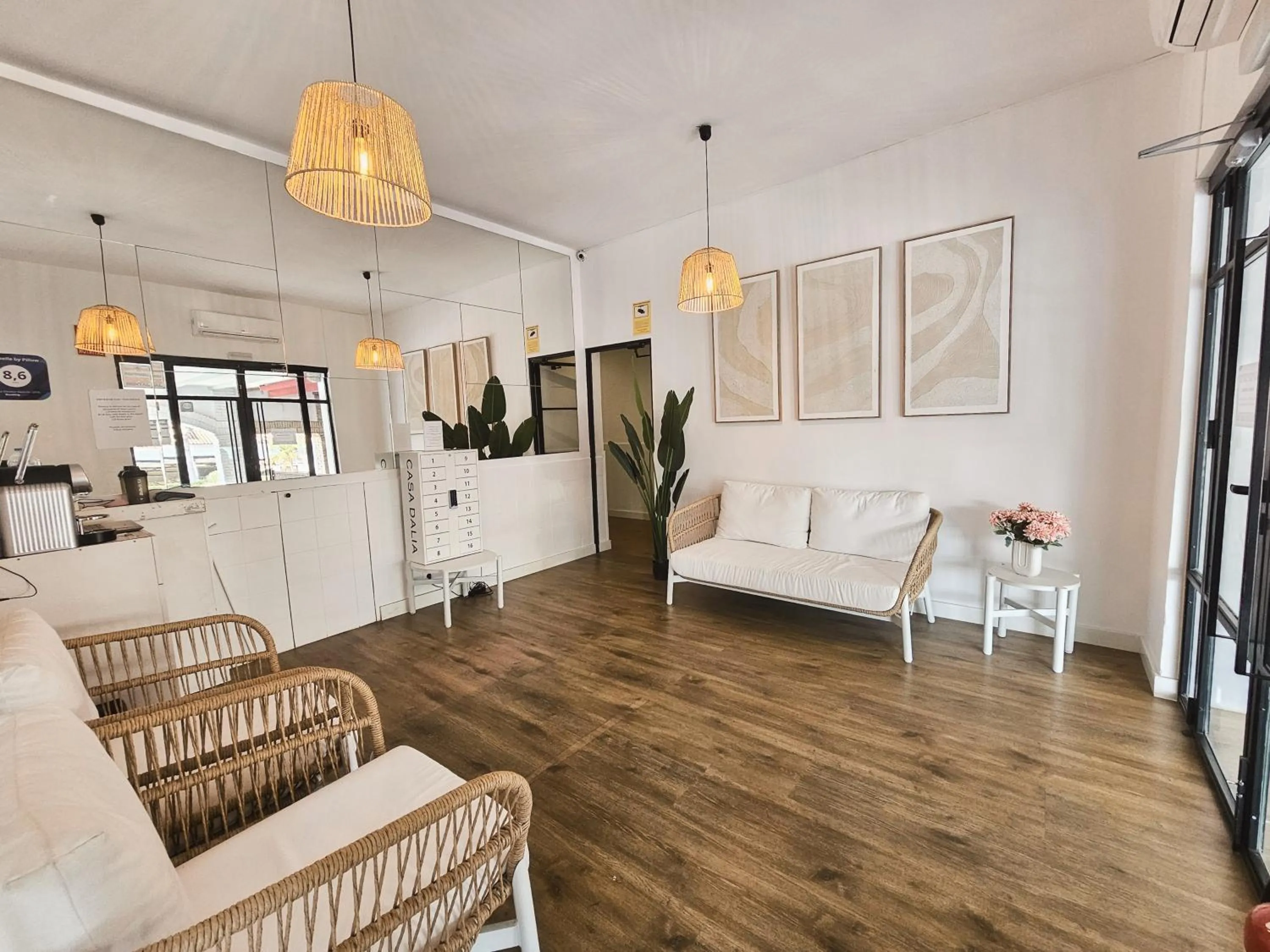 Lobby or reception in Hotel Casa Dalia