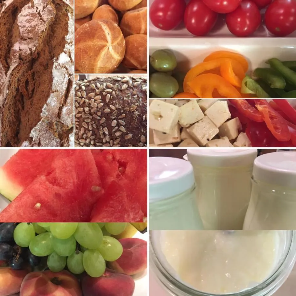 Breakfast in Aparthotel Garni Monte