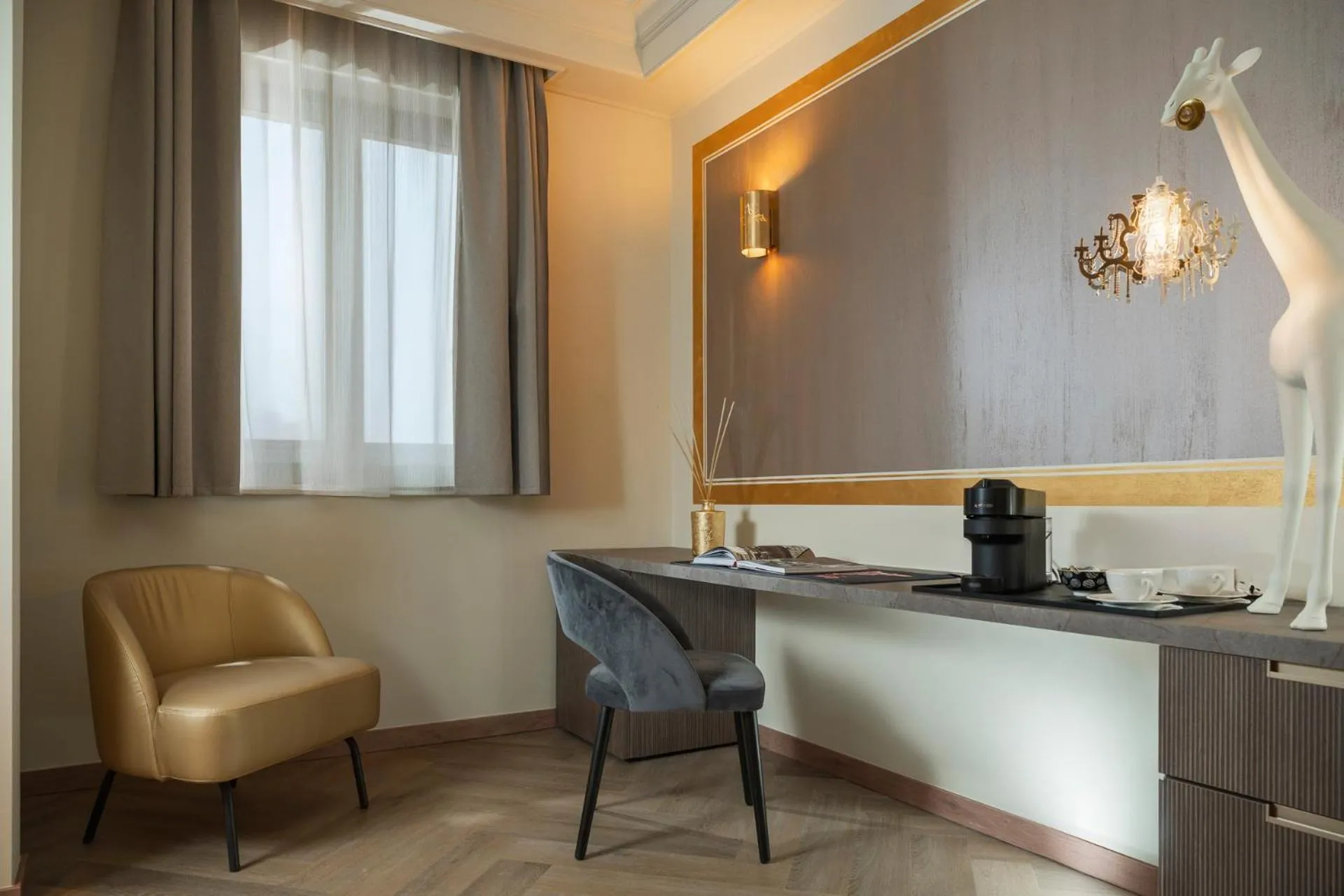 Coffee/tea facilities in Just Hotel Saronno