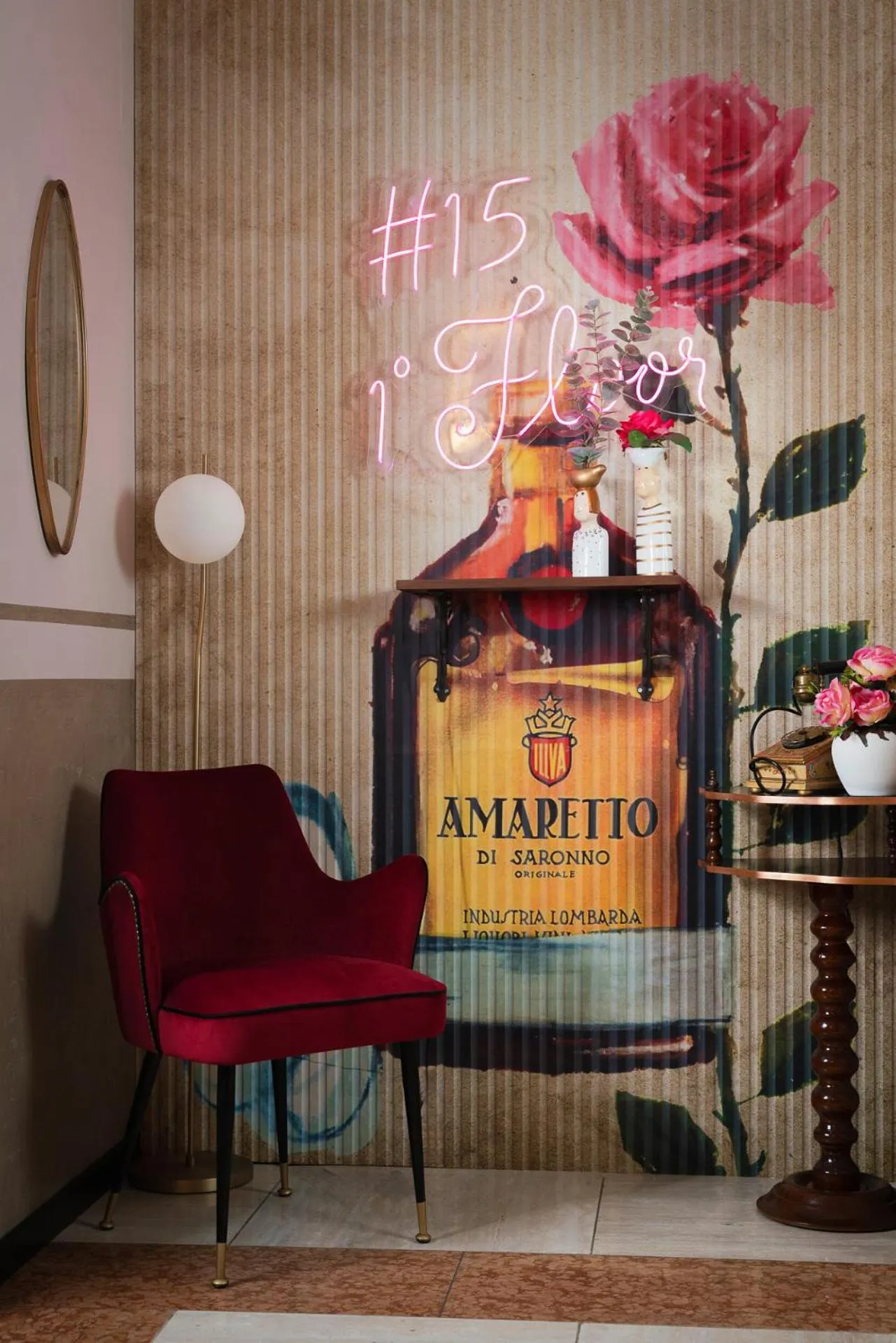 Living room in Just Hotel Saronno