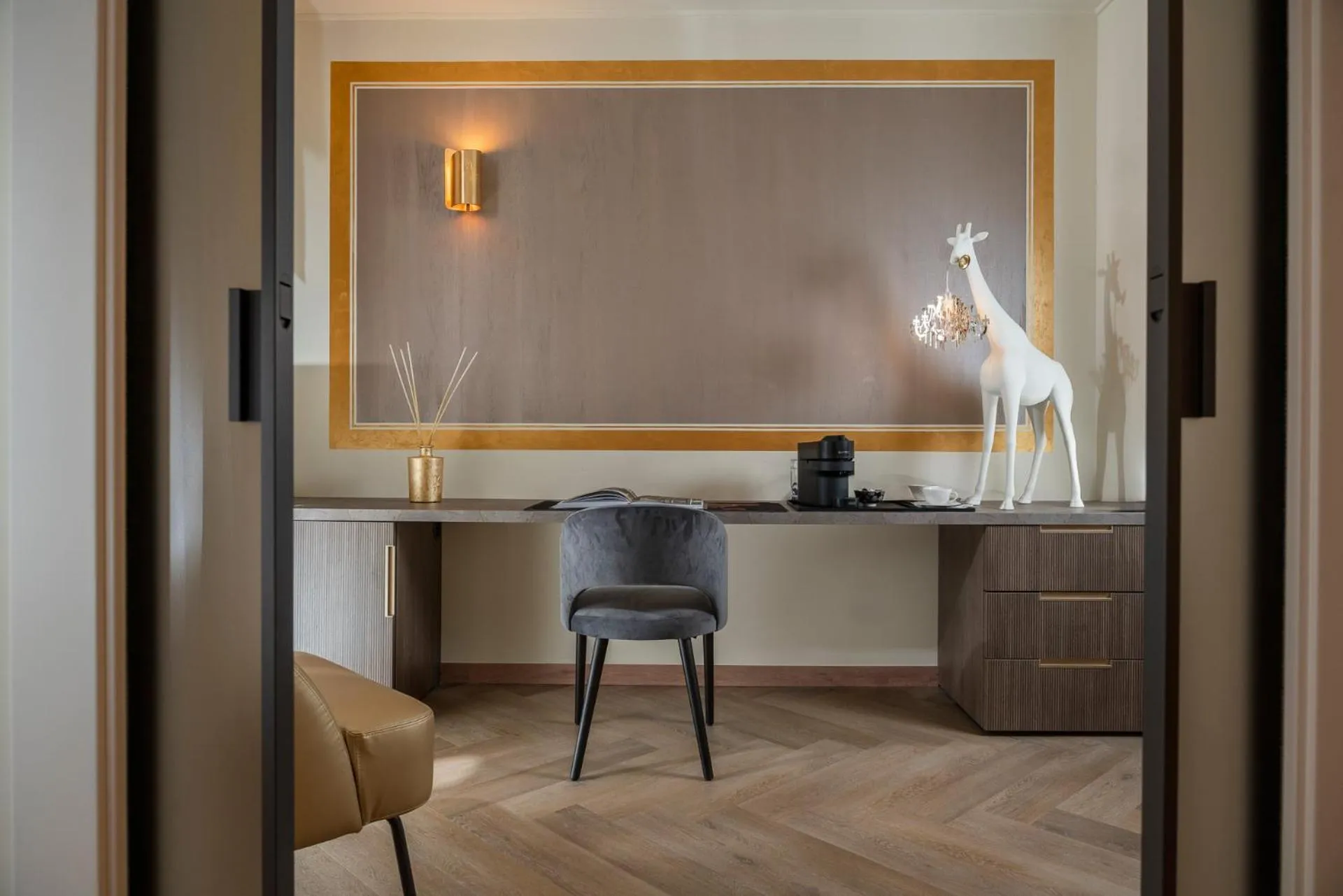 Coffee/tea facilities in Just Hotel Saronno