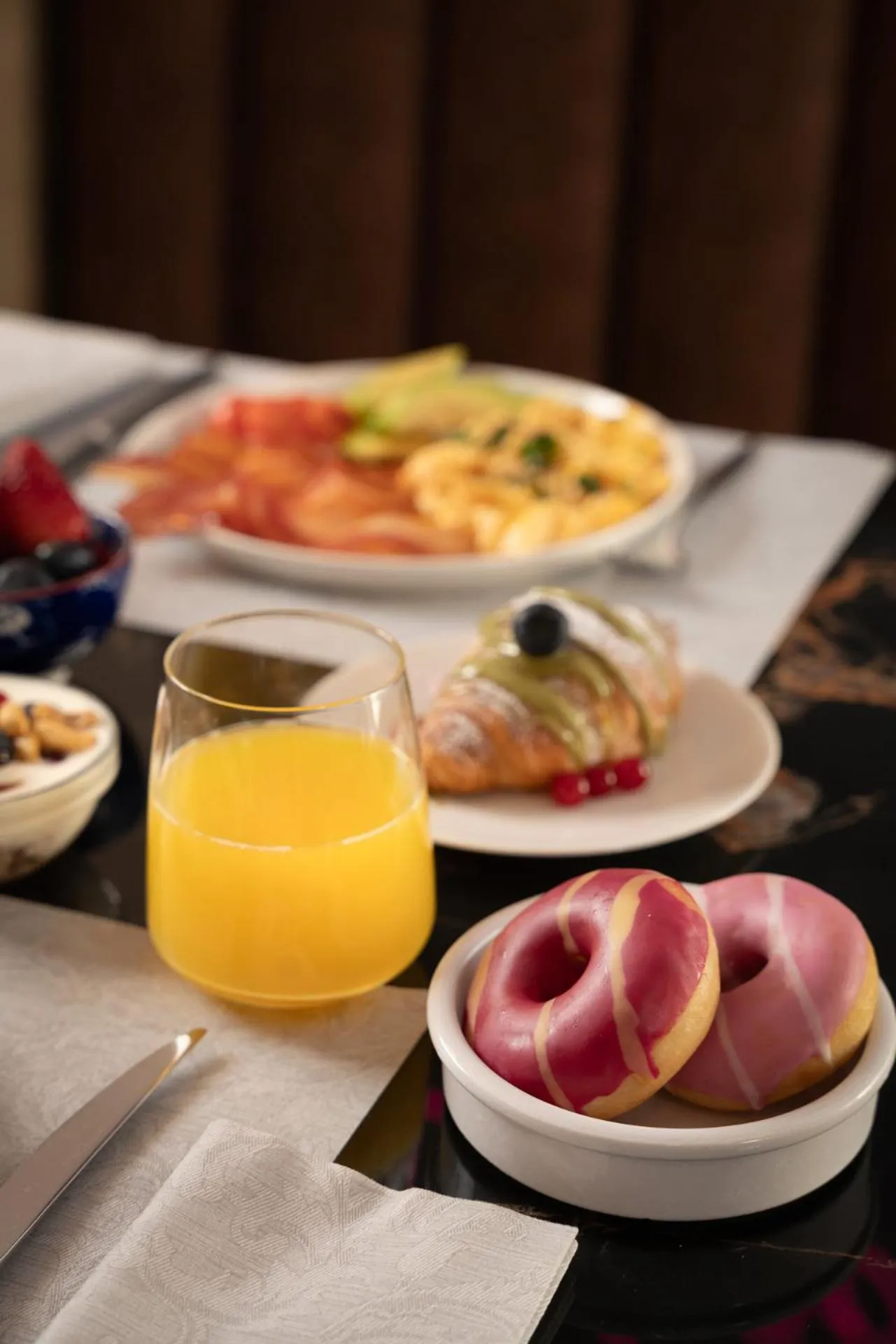 Food and drinks in Just Hotel Saronno