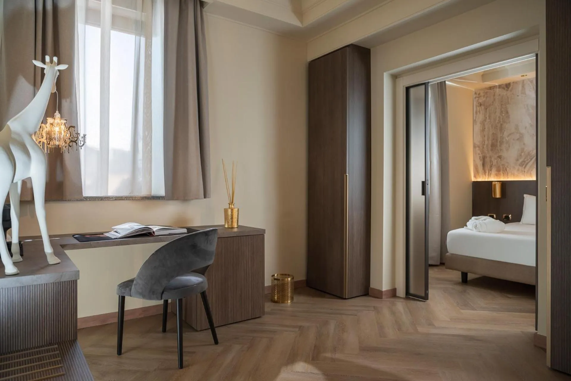 Photo of the whole room, Bed in Just Hotel Saronno