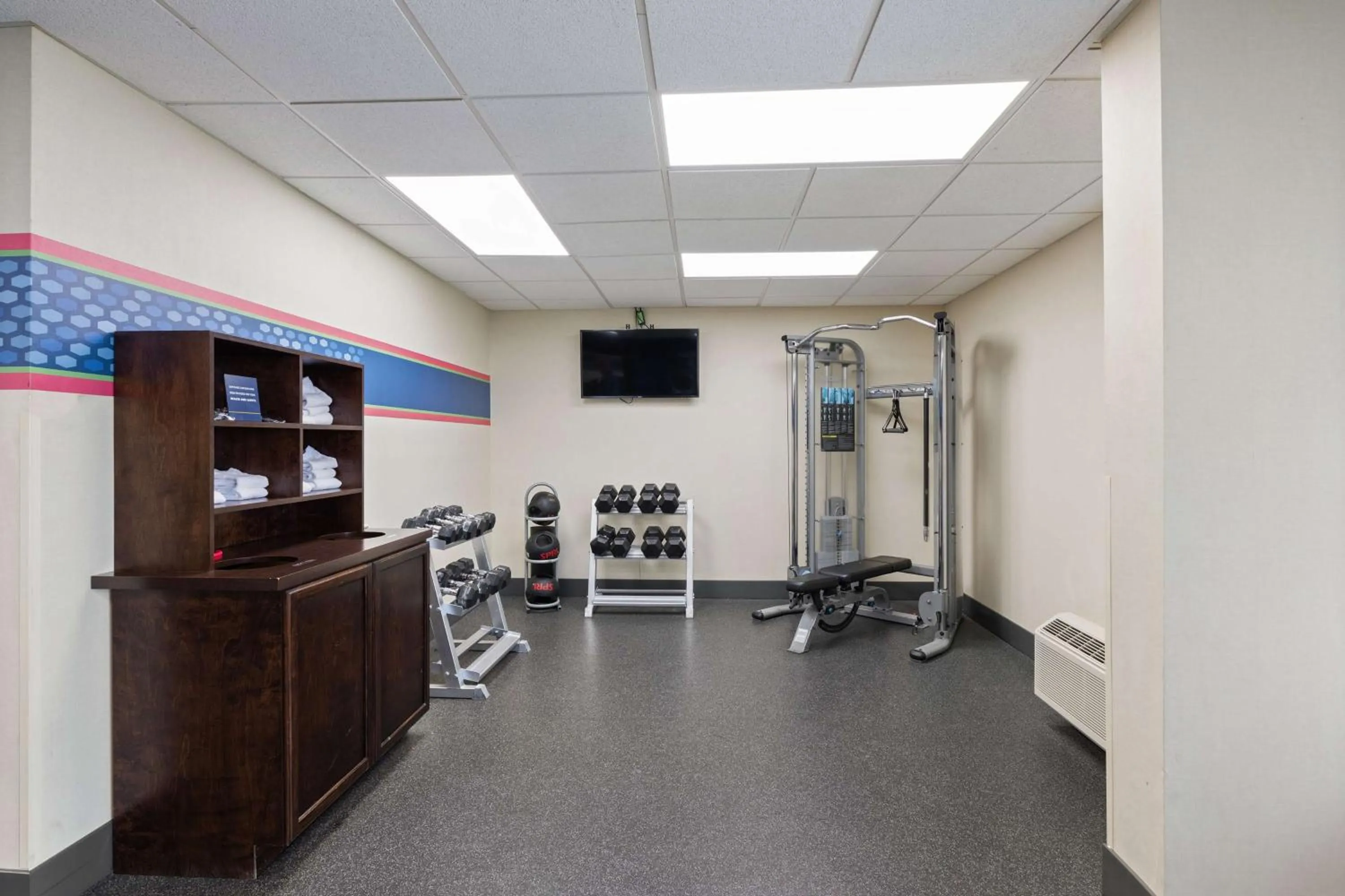 Fitness centre/facilities in Hampton Inn Rock Hill