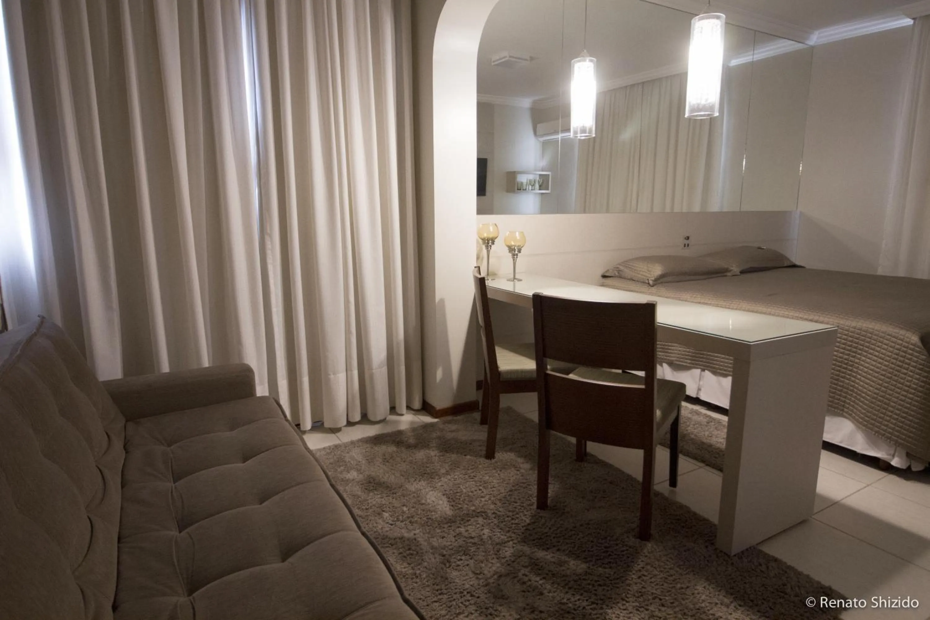 Bed in Aruá Hotel, Restaurante e Convenções