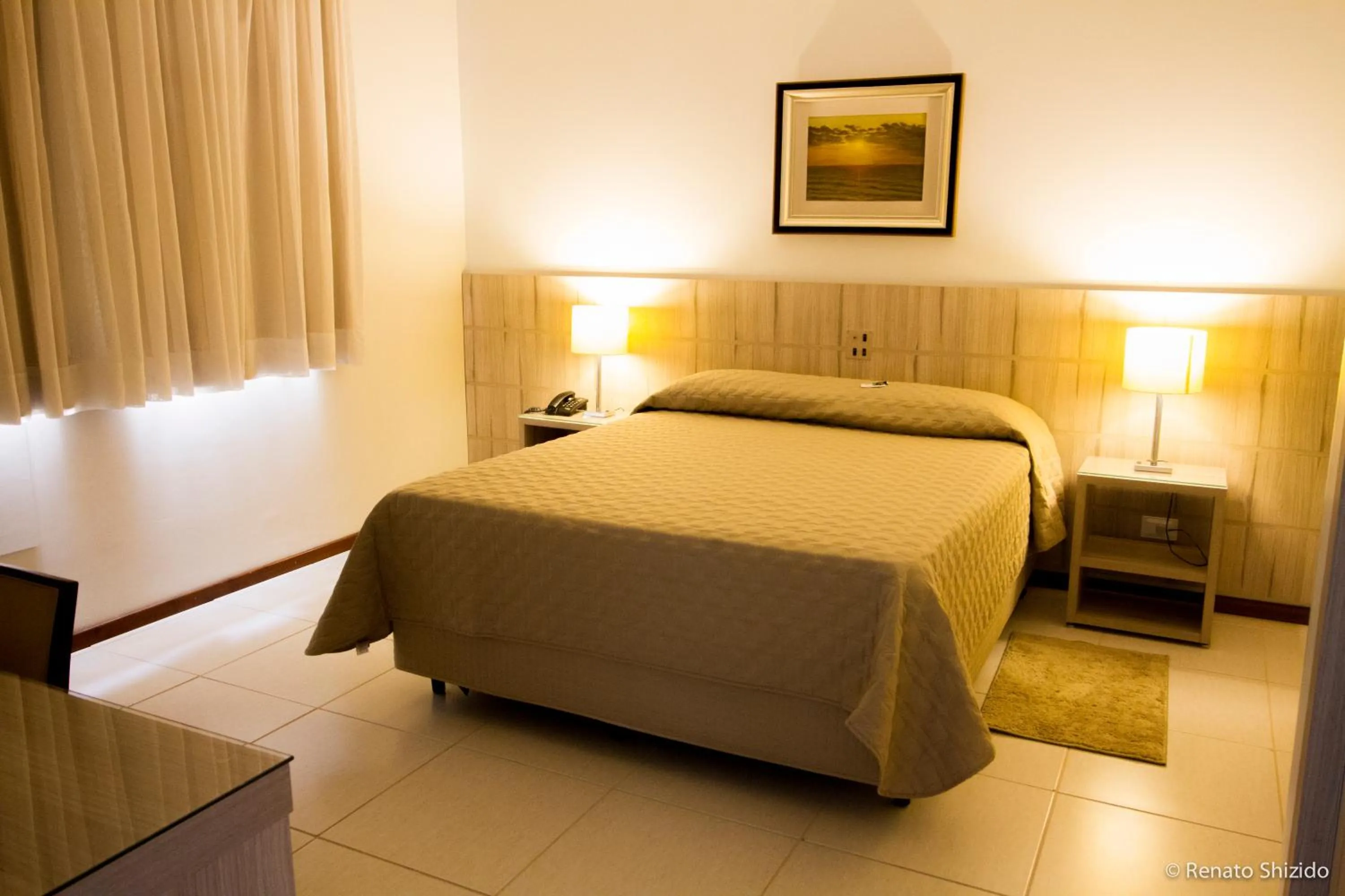 Bed in Aruá Hotel, Restaurante e Convenções