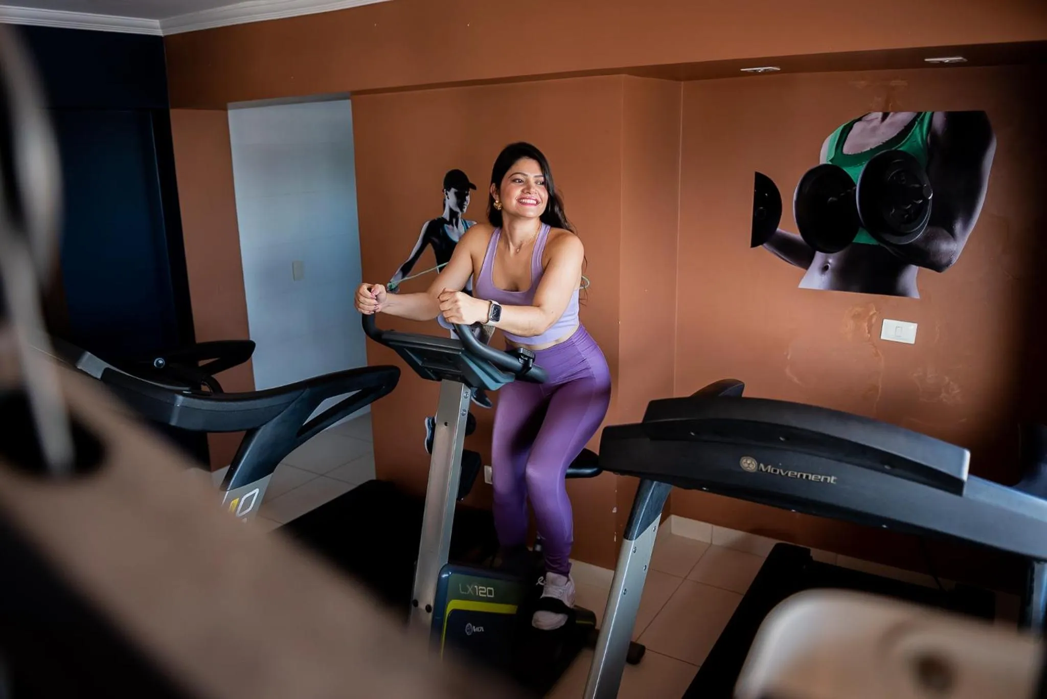 Fitness centre/facilities in Aruá Hotel, Restaurante e Convenções