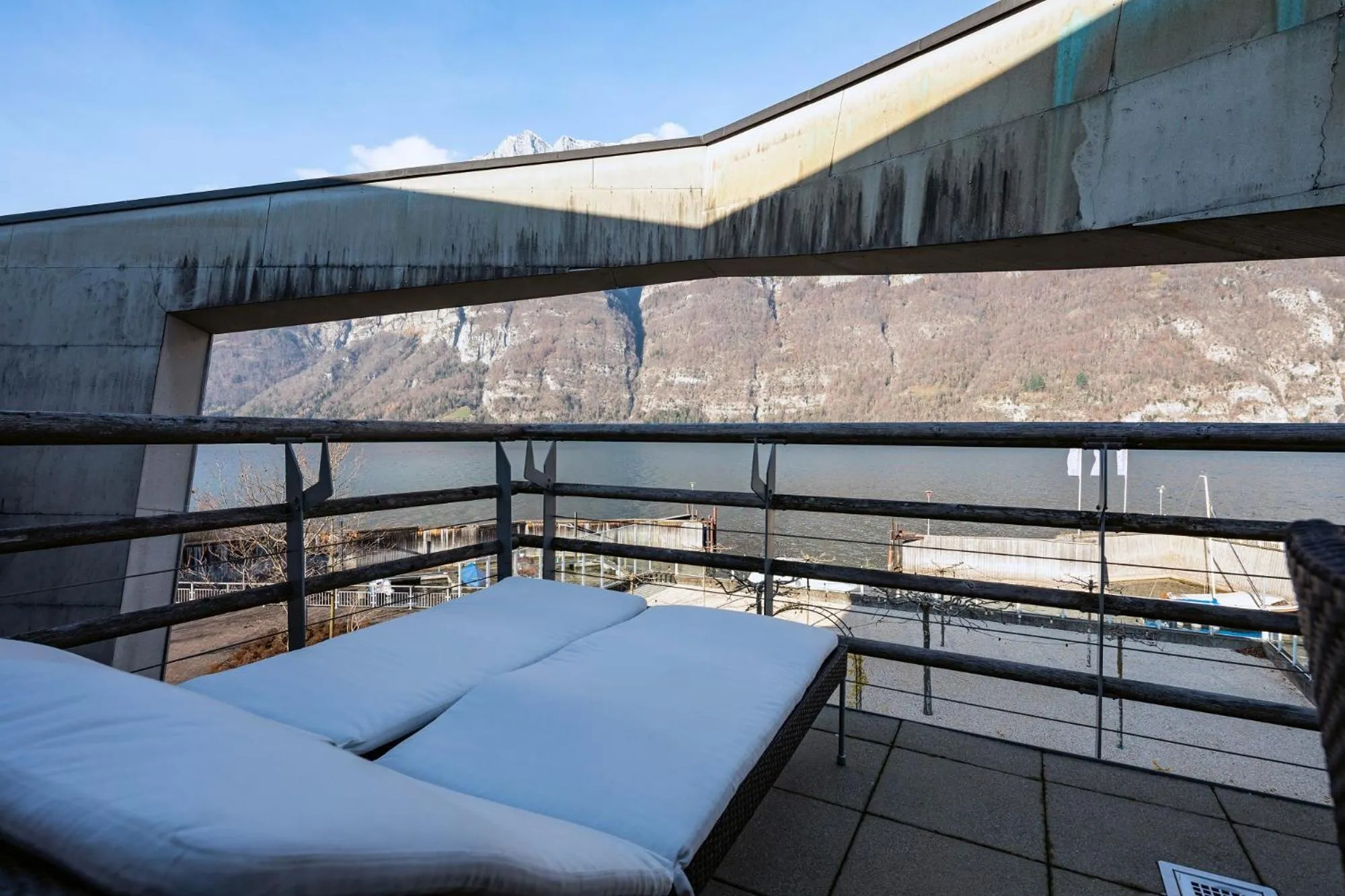 Balcony/Terrace in Marina Walensee Hotel
