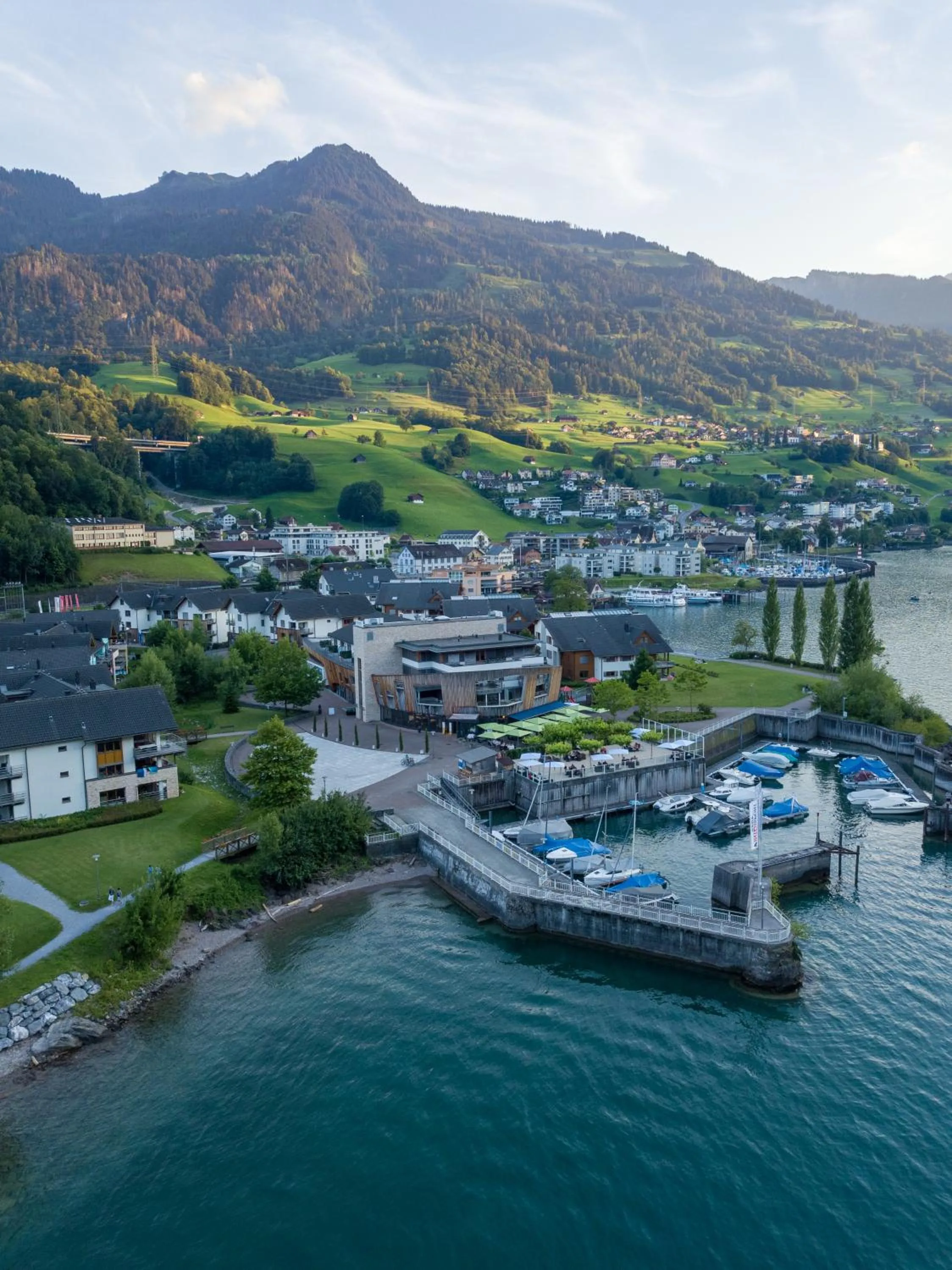 Property building in Marina Walensee Hotel