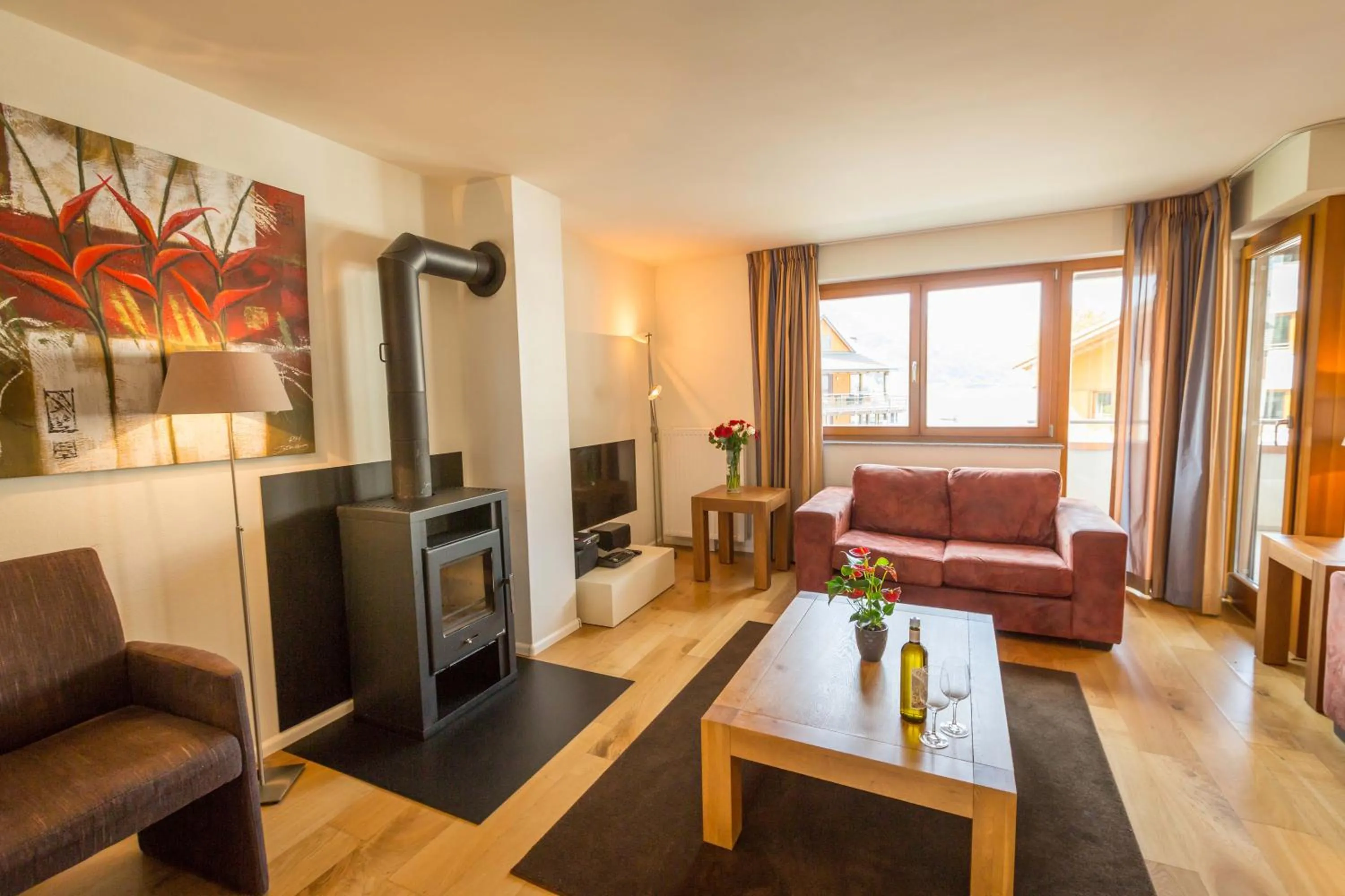 Living room in Marina Walensee Hotel