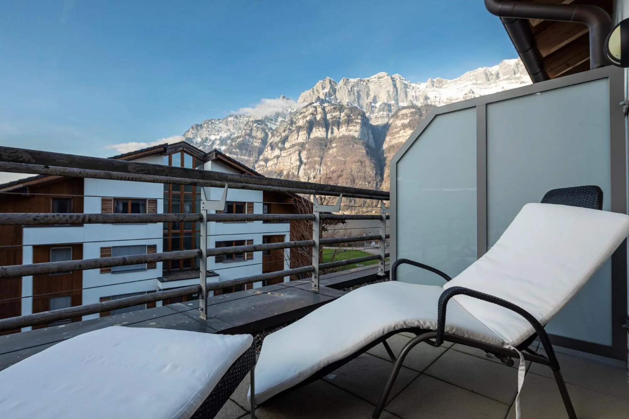 Balcony/Terrace in Marina Walensee Hotel