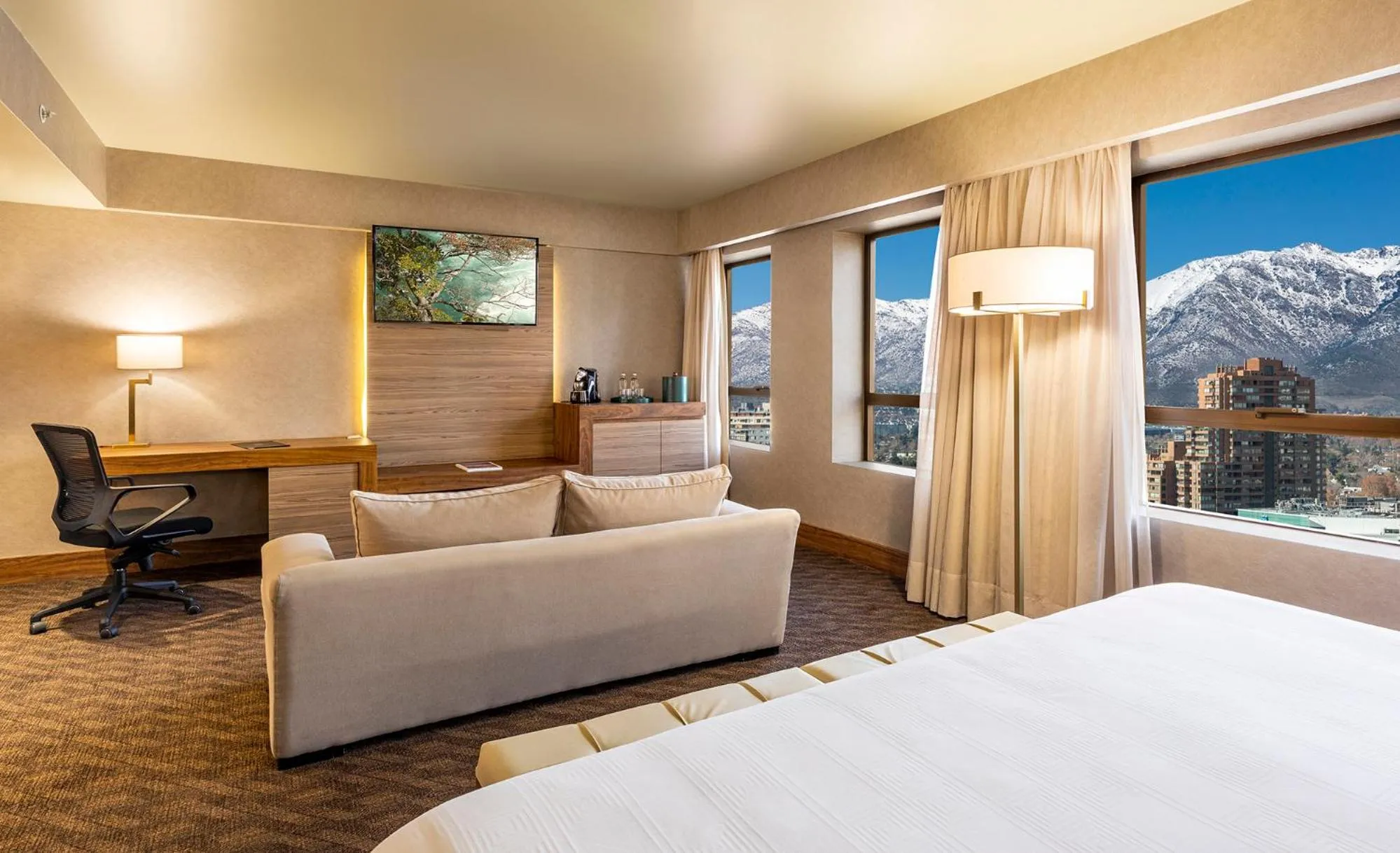 Bed in Hotel Regal Pacific Santiago