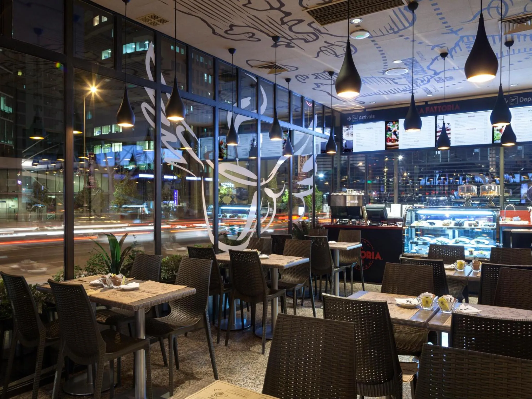 Restaurant/places to eat in Hotel Regal Pacific Santiago