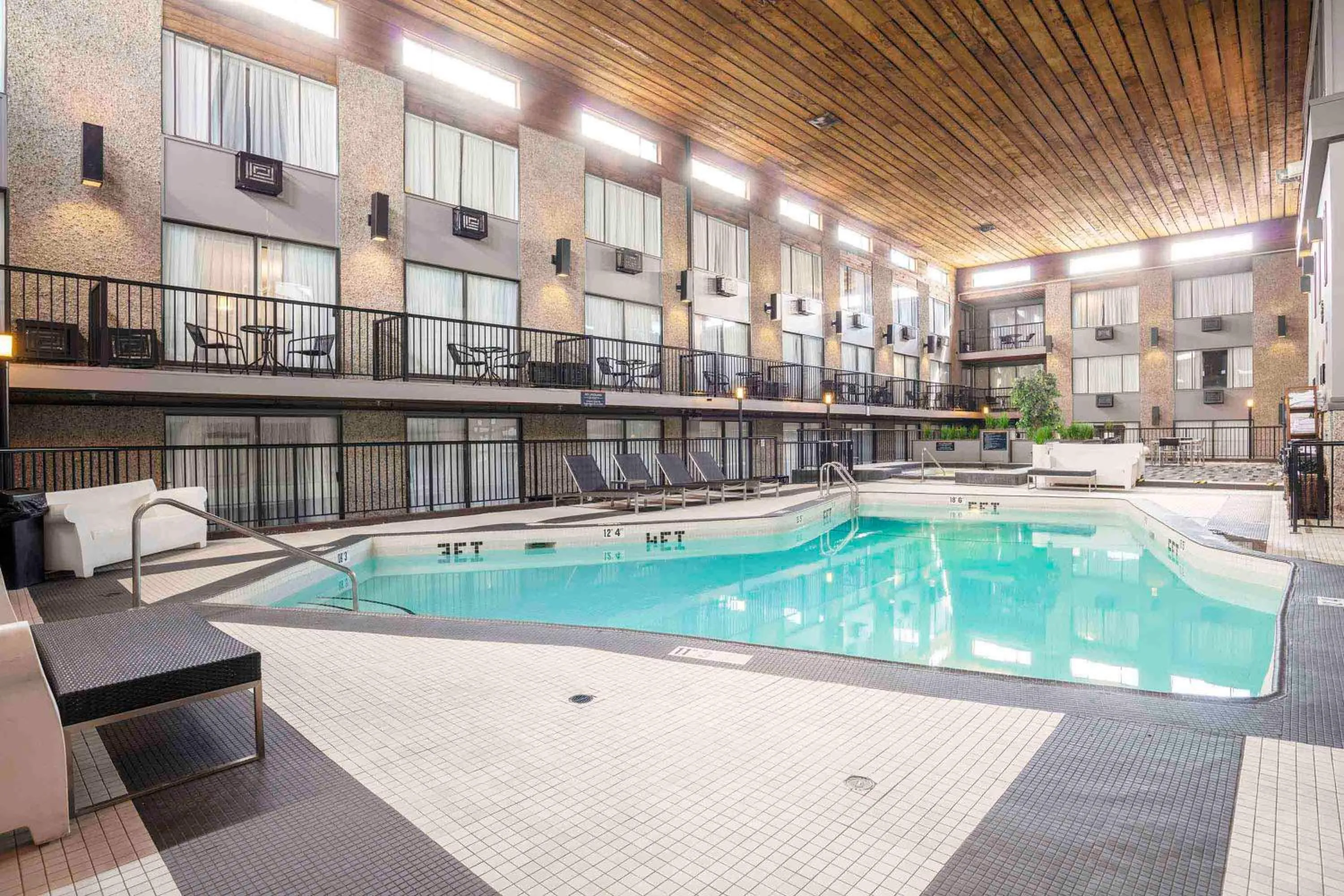 Lobby or reception in Sandman Hotel & Suites Kelowna