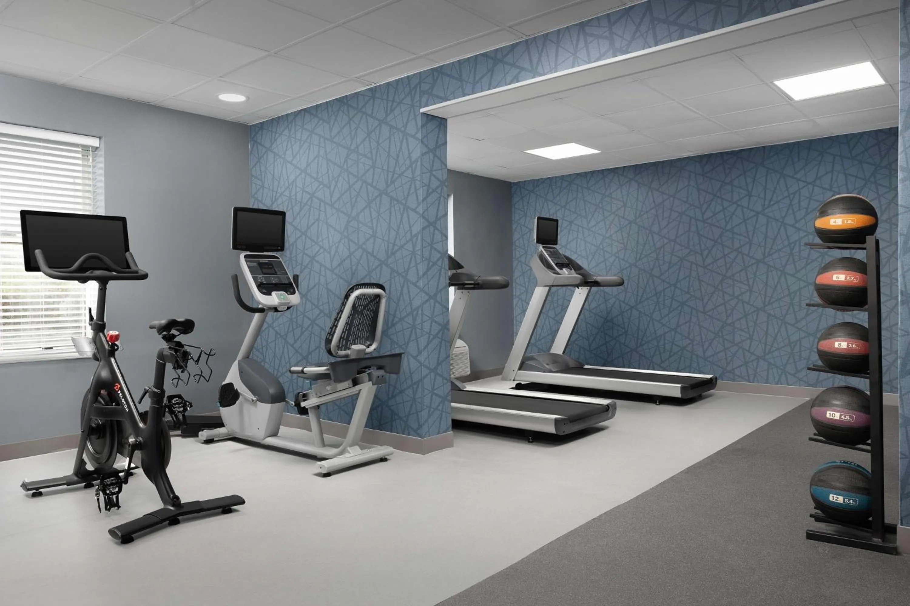 Fitness centre/facilities in Homewood Suites by Hilton Raleigh-Durham Airport at RTP