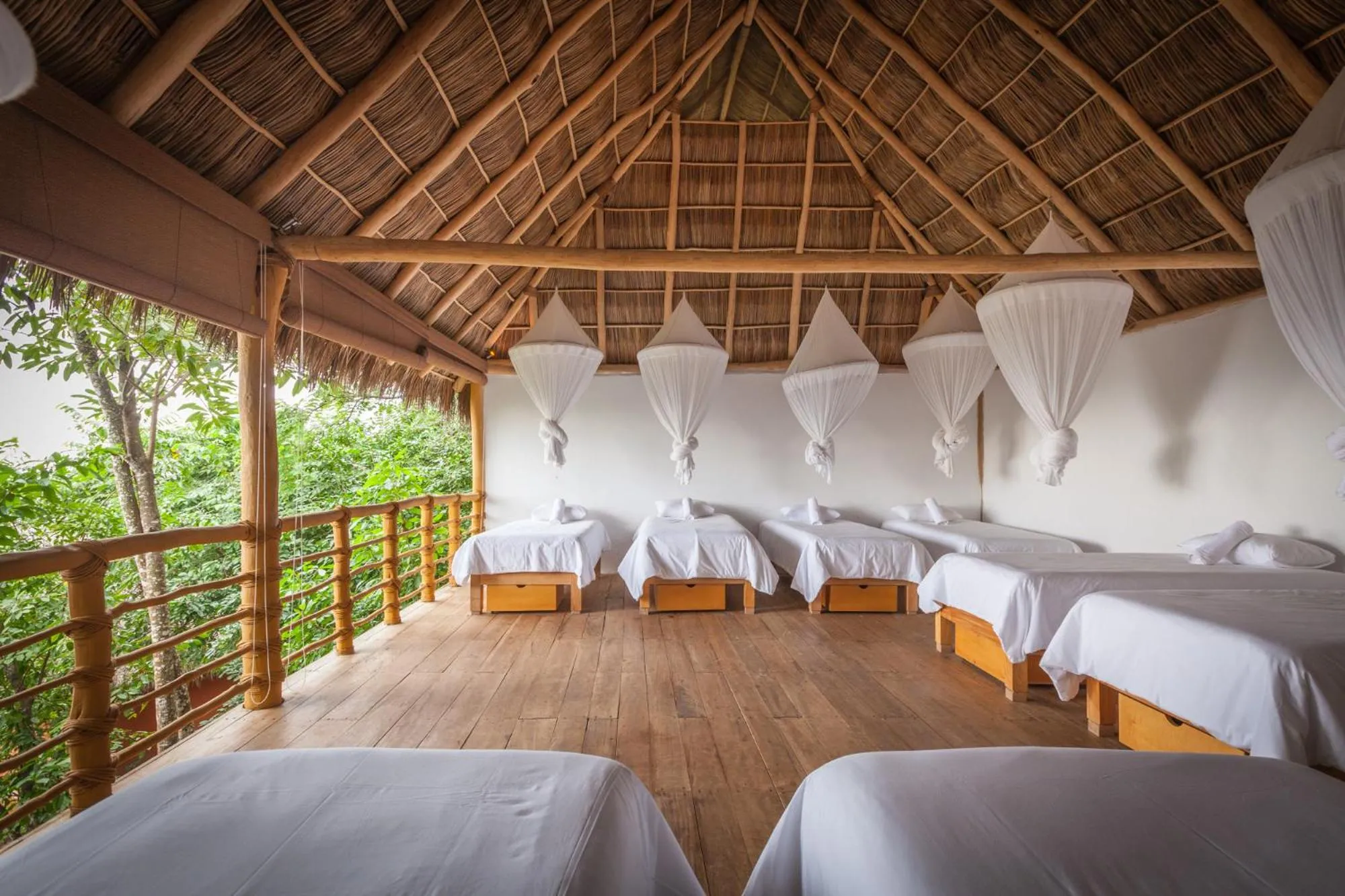 Bed in Xinalani Retreat Mexico