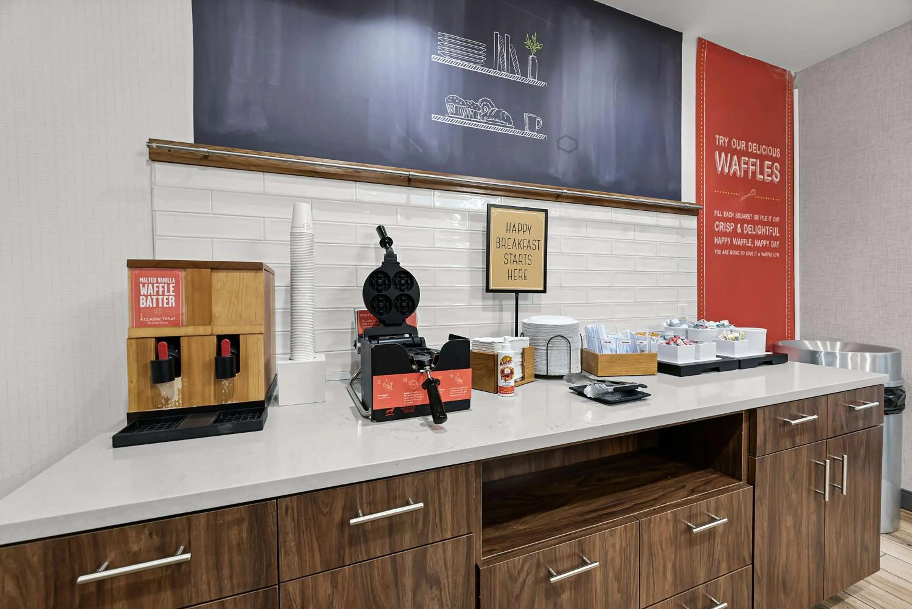 Breakfast in Hampton Inn Seguin