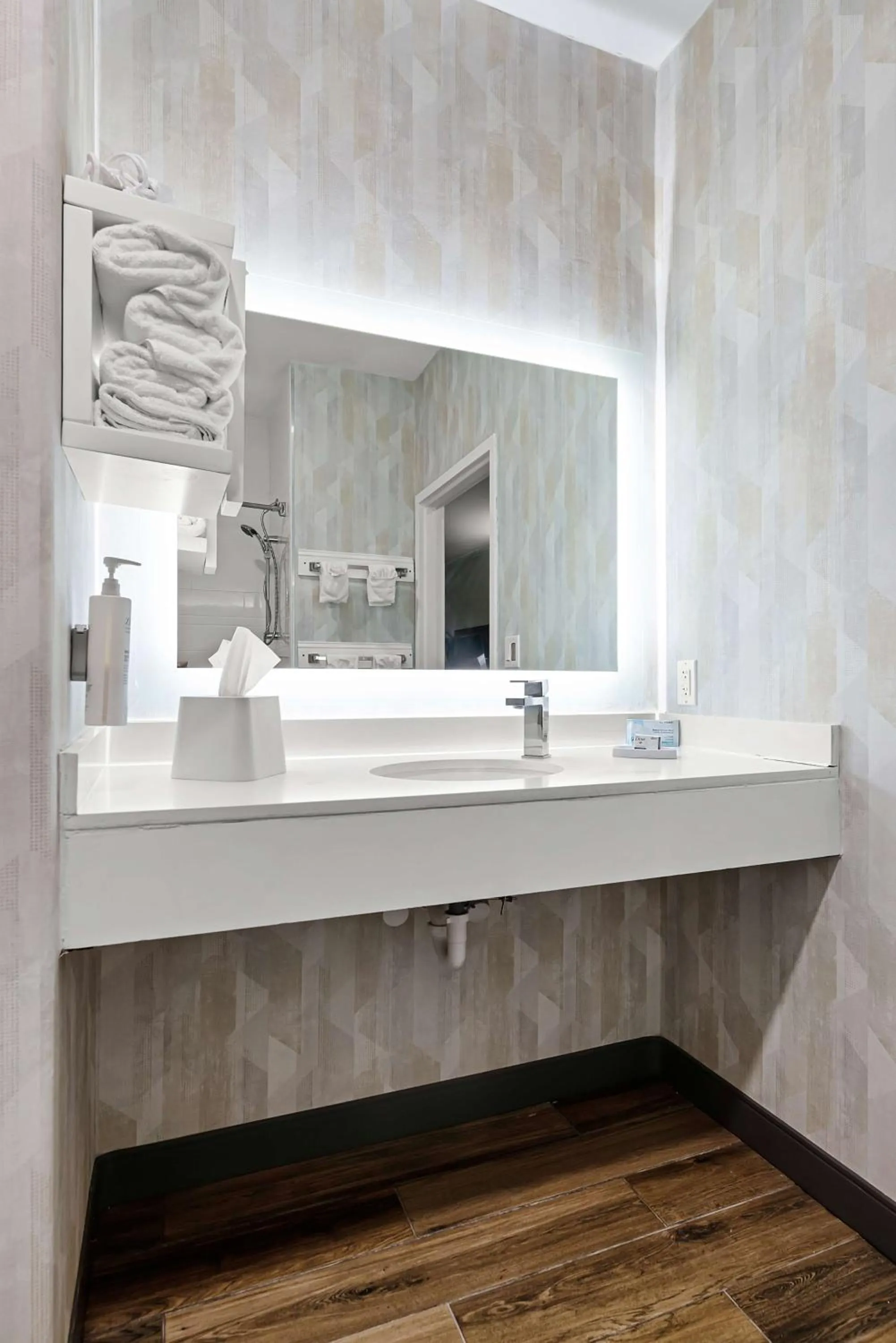 Bathroom in Hampton Inn Seguin