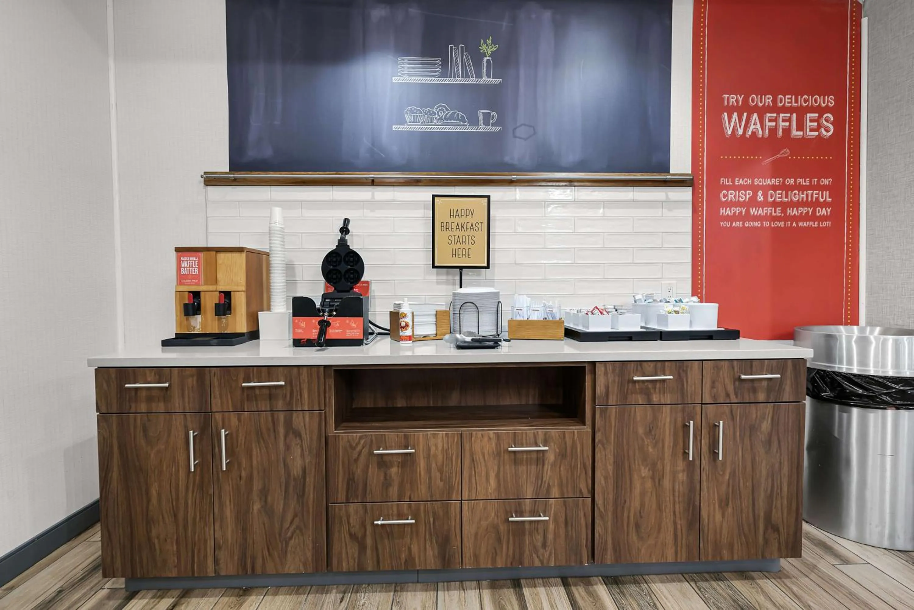 Breakfast in Hampton Inn Seguin