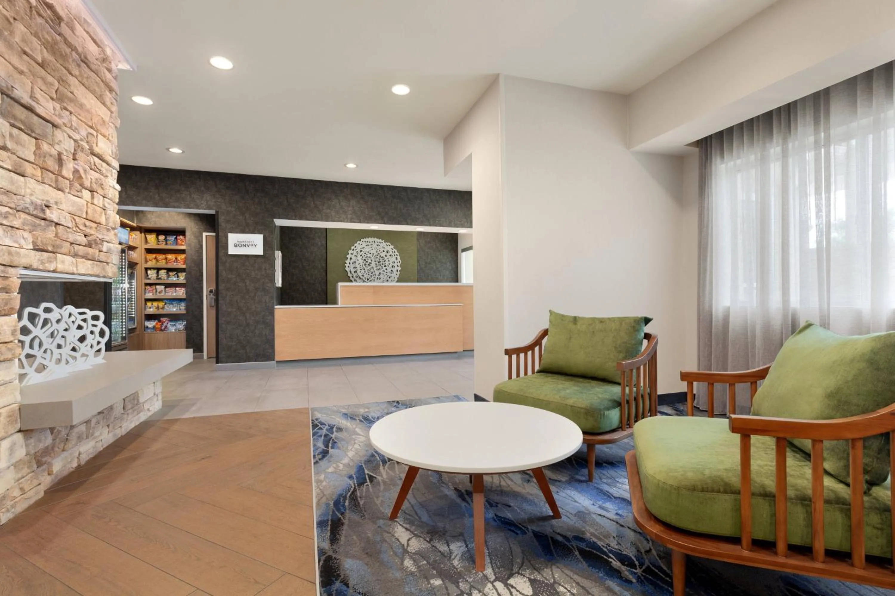 Lobby or reception in Fairfield Inn by Marriott Visalia Sequoia