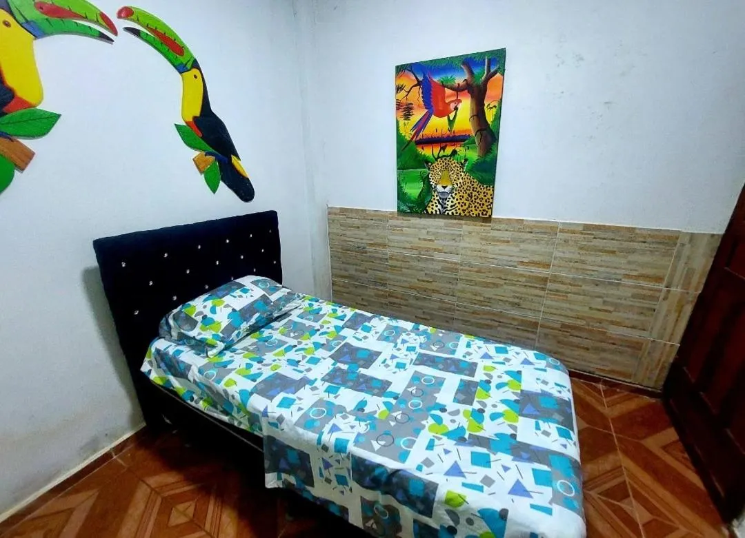 Bed in Hostal Selvatrip